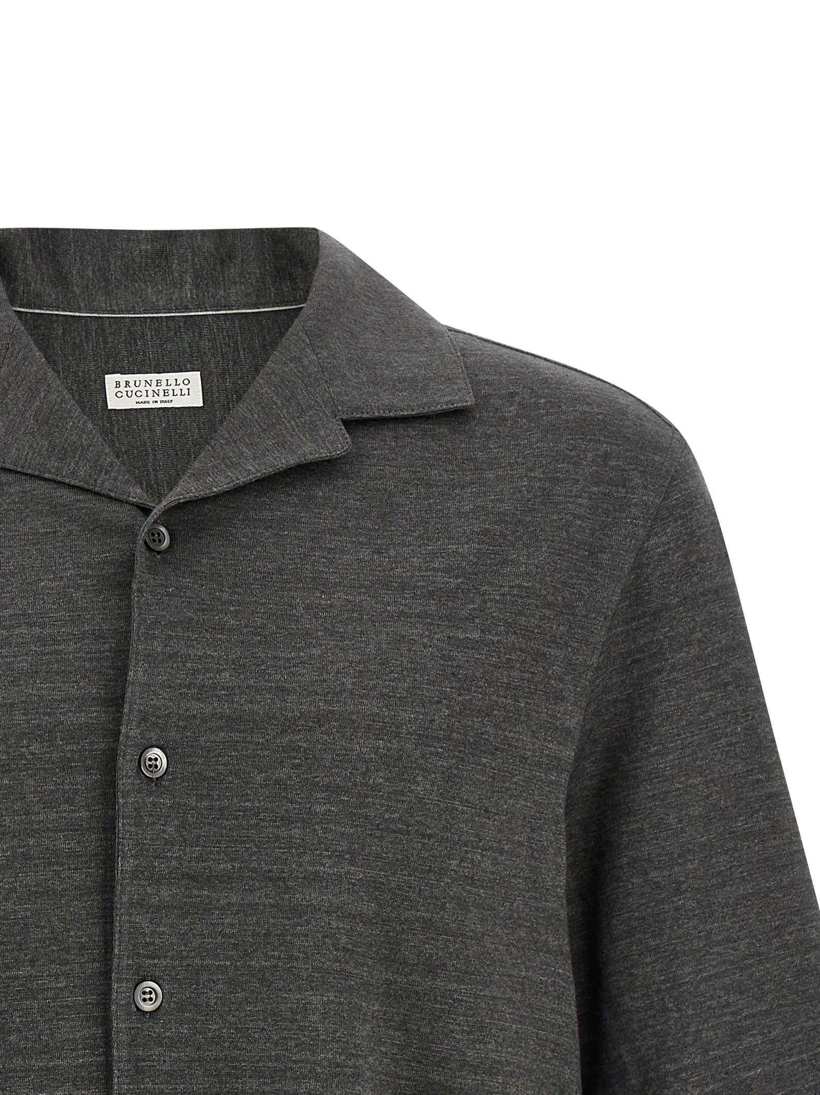 Brunello Cucinelli 'Camp' Collar Shirt