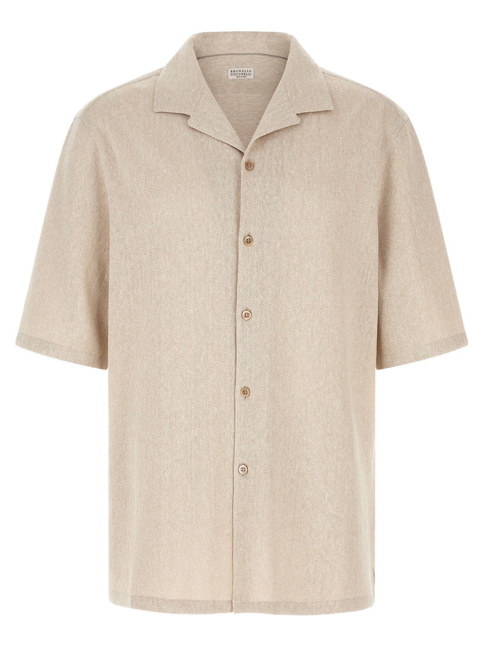 Brunello Cucinelli Camp Collar Shirt