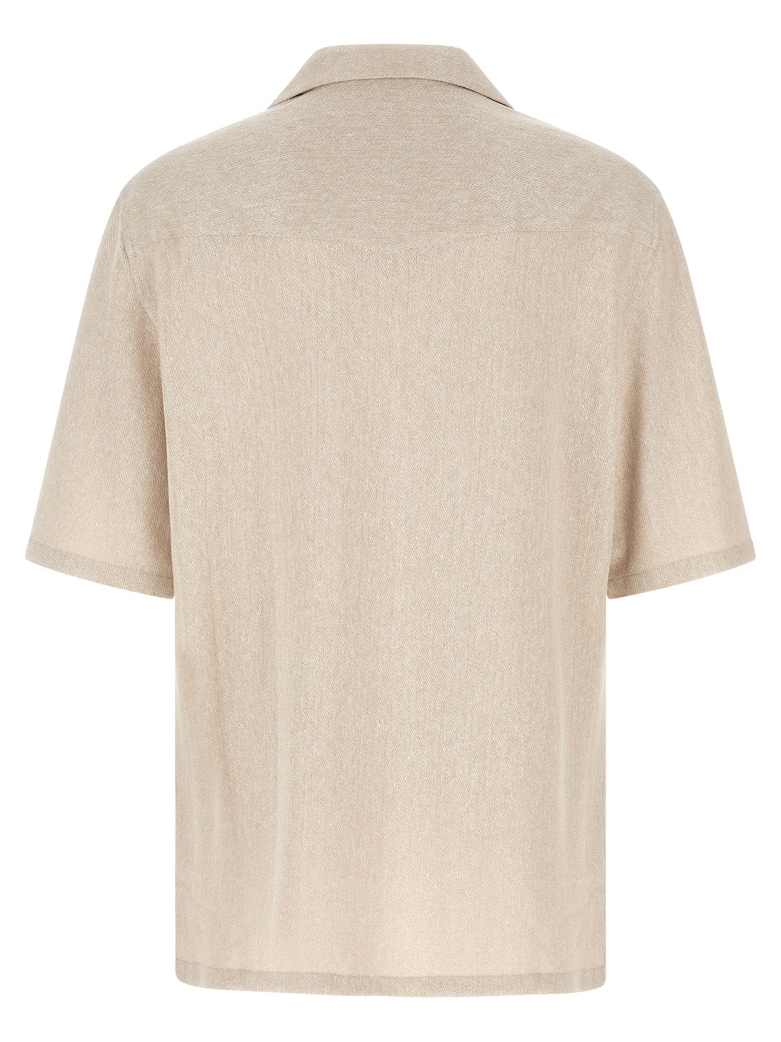 Brunello Cucinelli Camp Collar Shirt