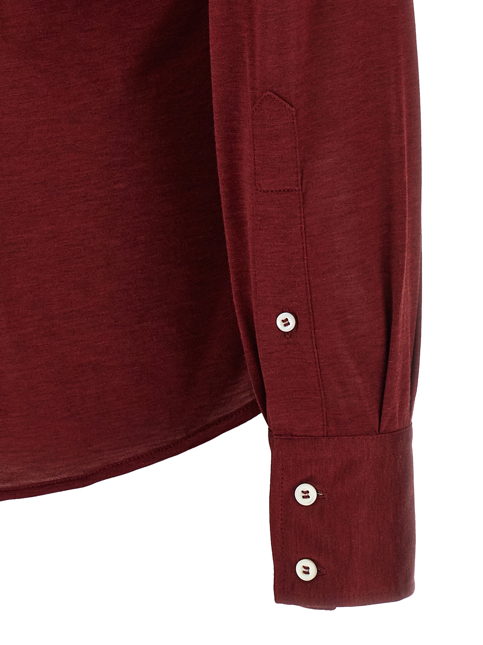 Brunello Cucinelli Silk And Cotton Shirt