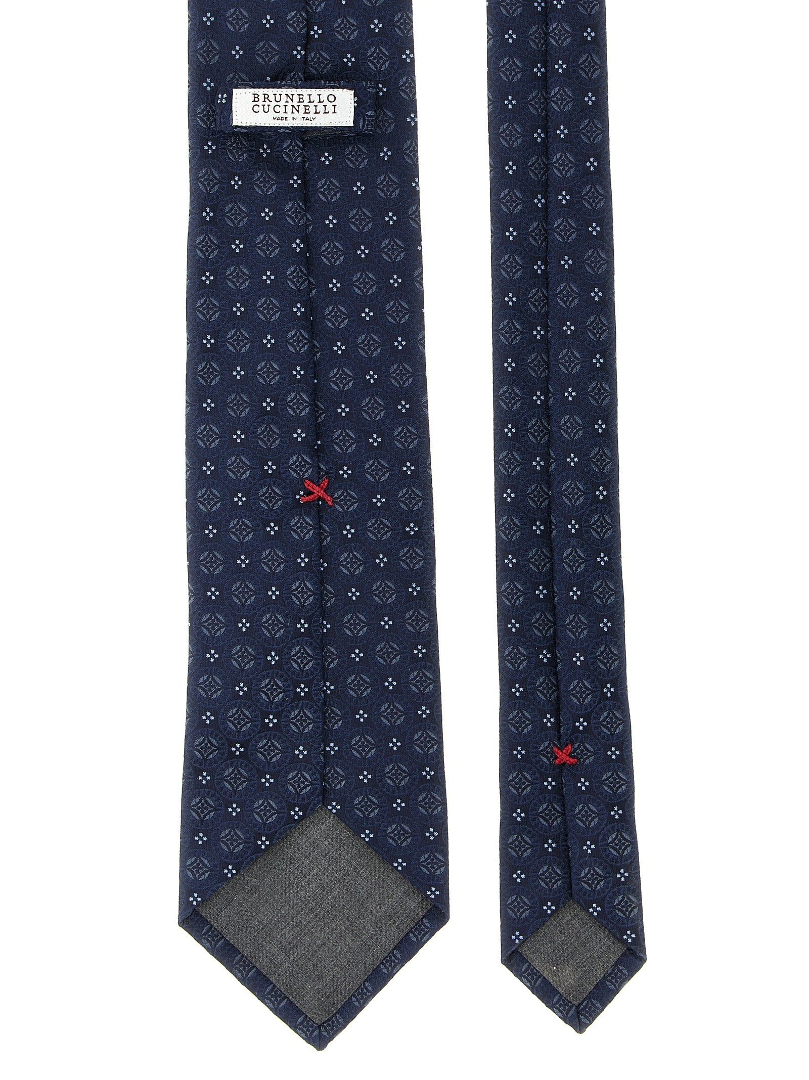 Brunello Cucinelli Geometric Design Tie