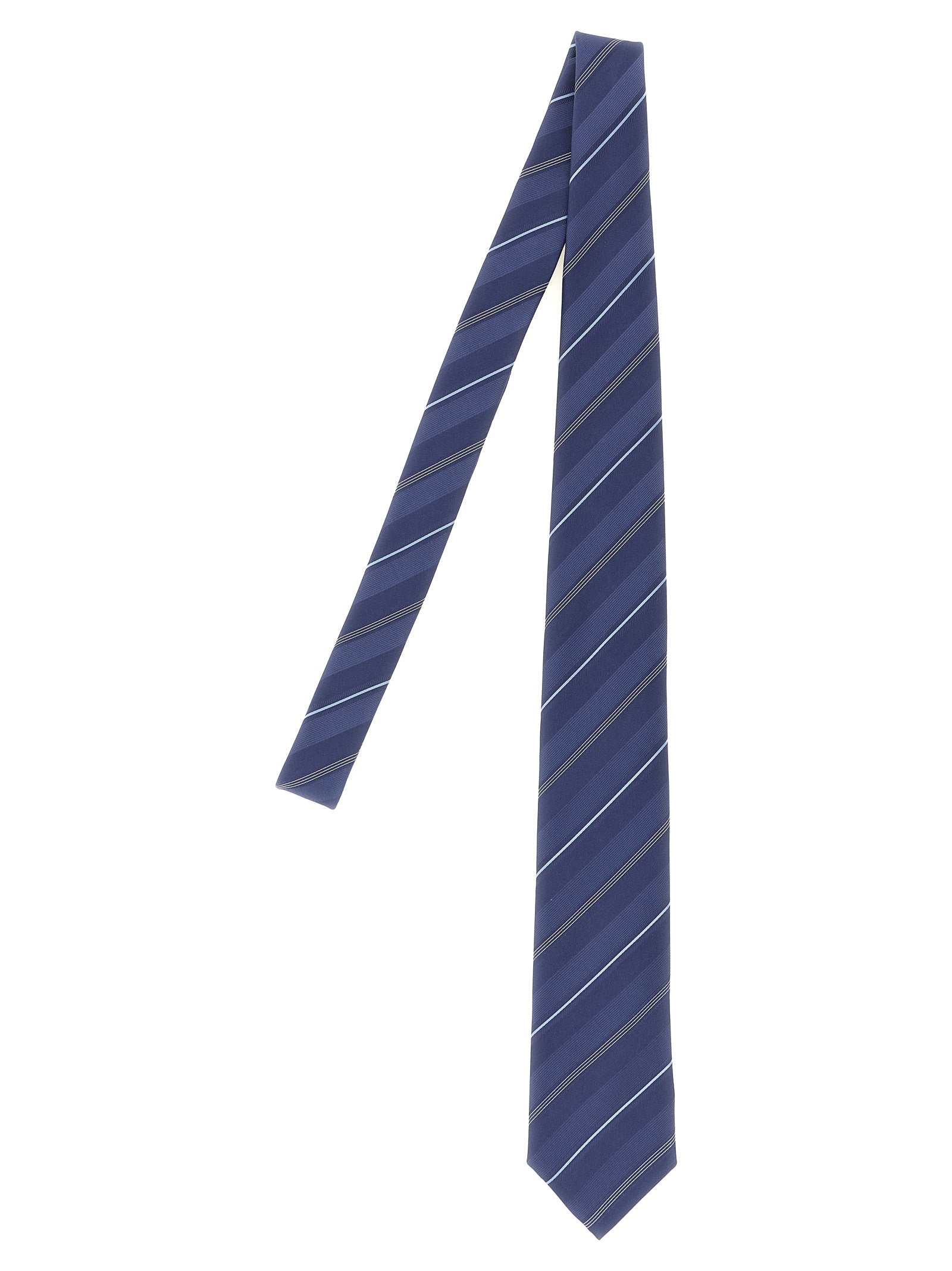 Brunello Cucinelli Operated Stripe Tie