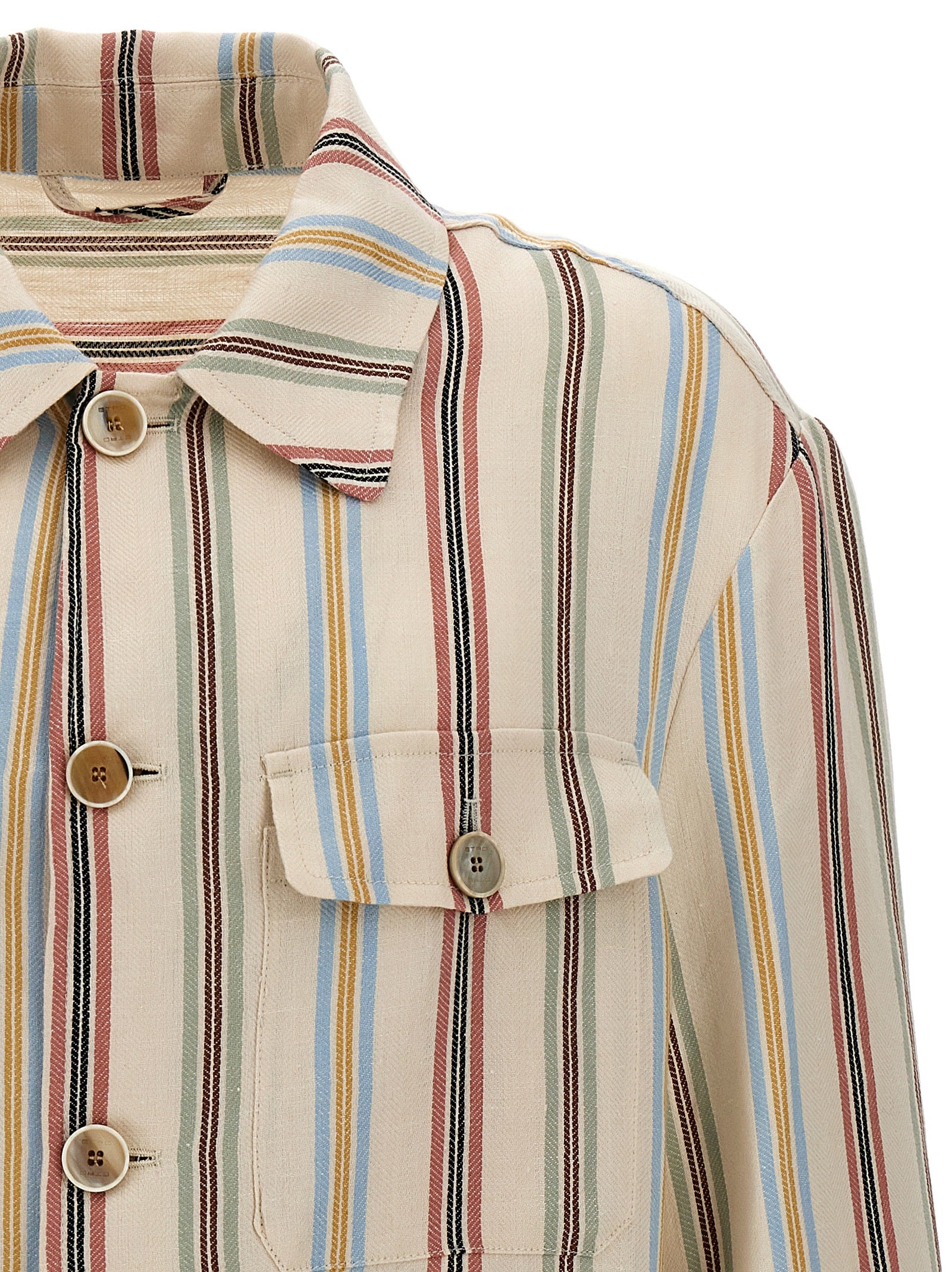 Etro Striped Overshirt