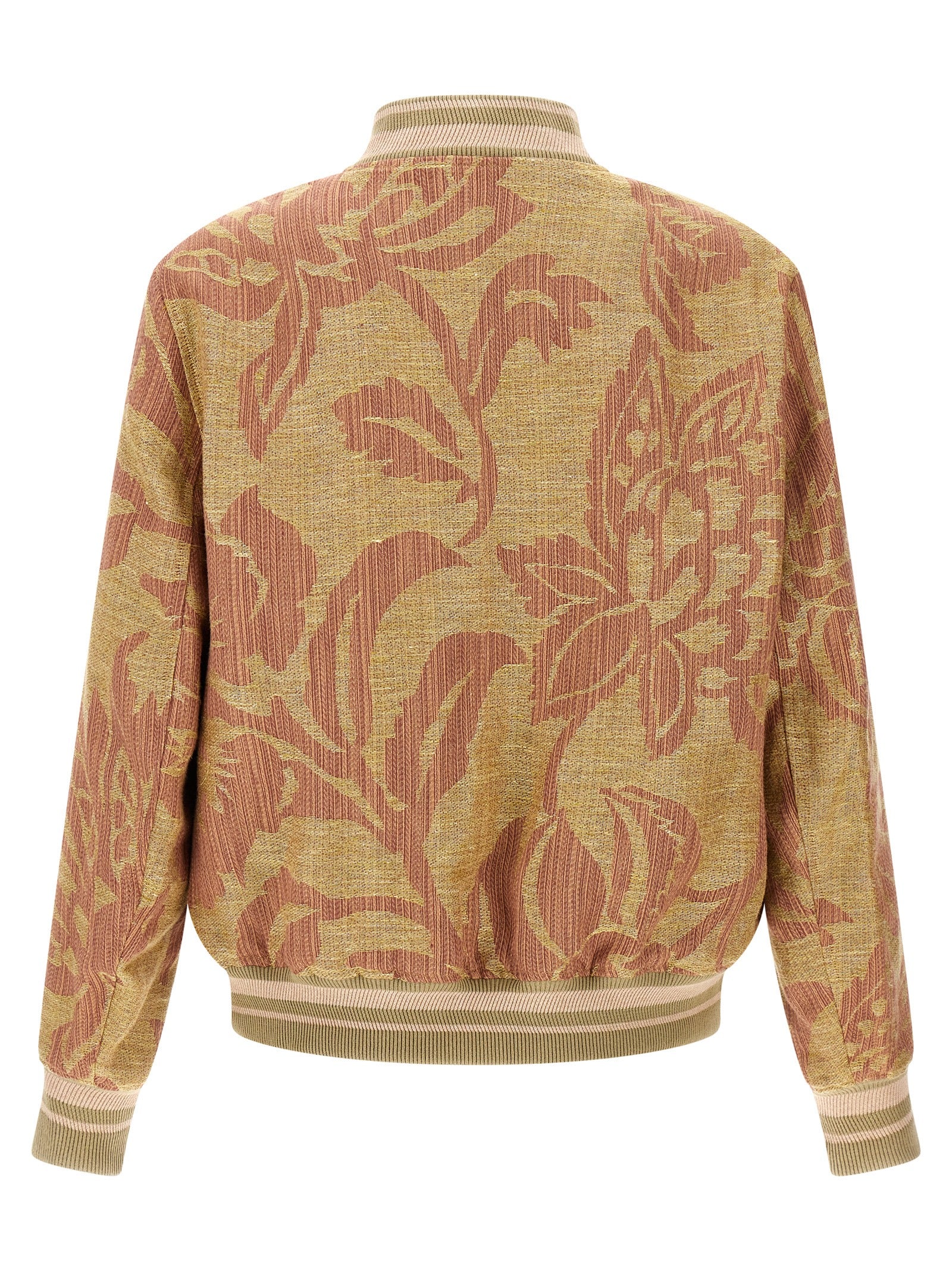 Etro Linen Bomber Jacket