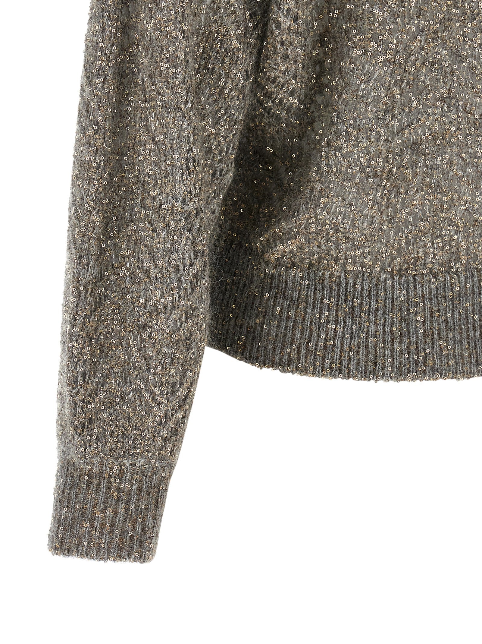Brunello Cucinelli 'Dazzling Abstract Leaf' Sweater