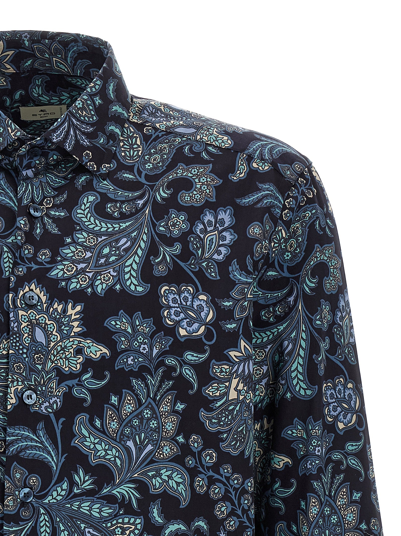 Etro Floral Paisley Cotton Shirt