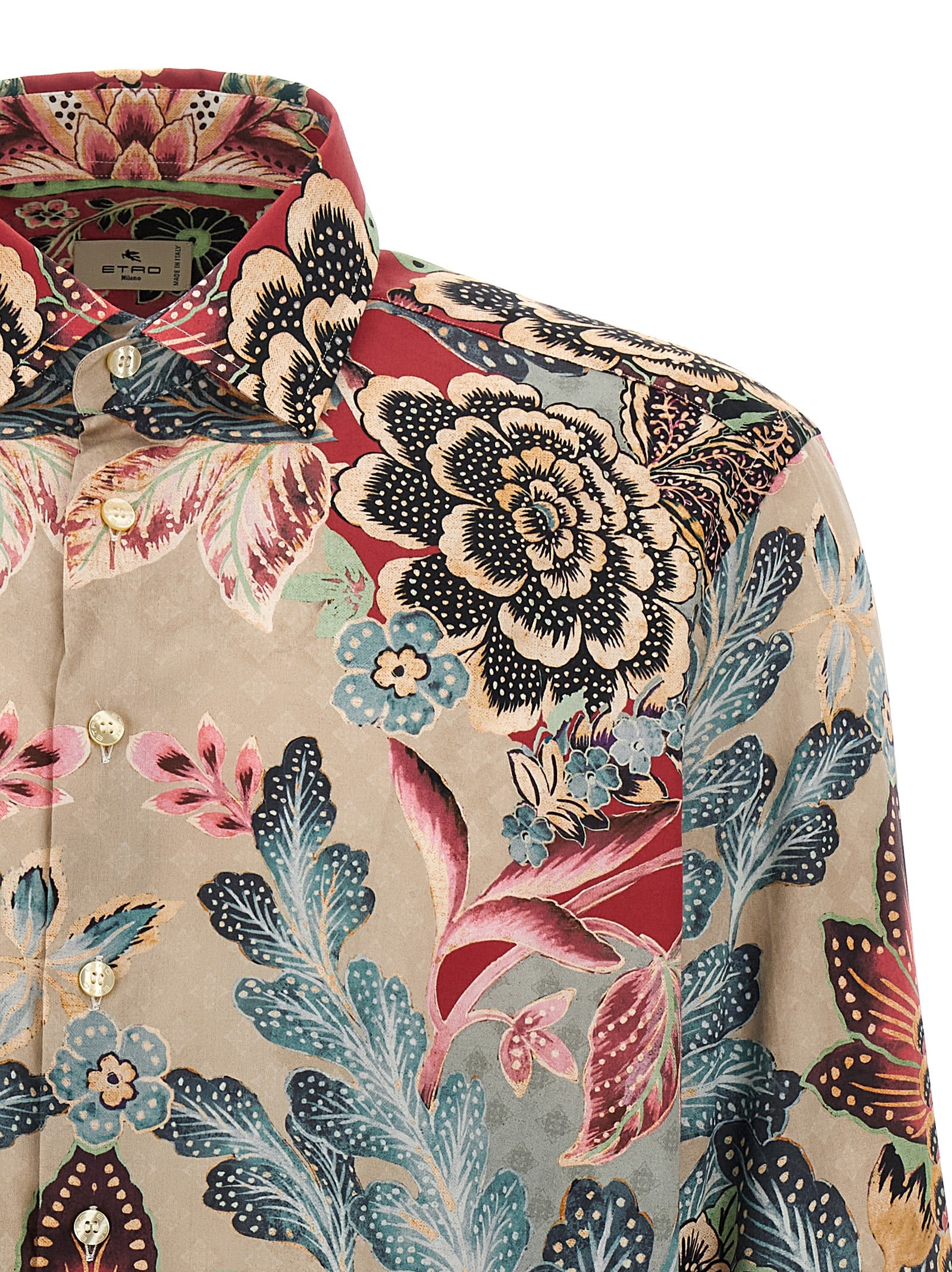 Etro Flower And Foliage Shirt