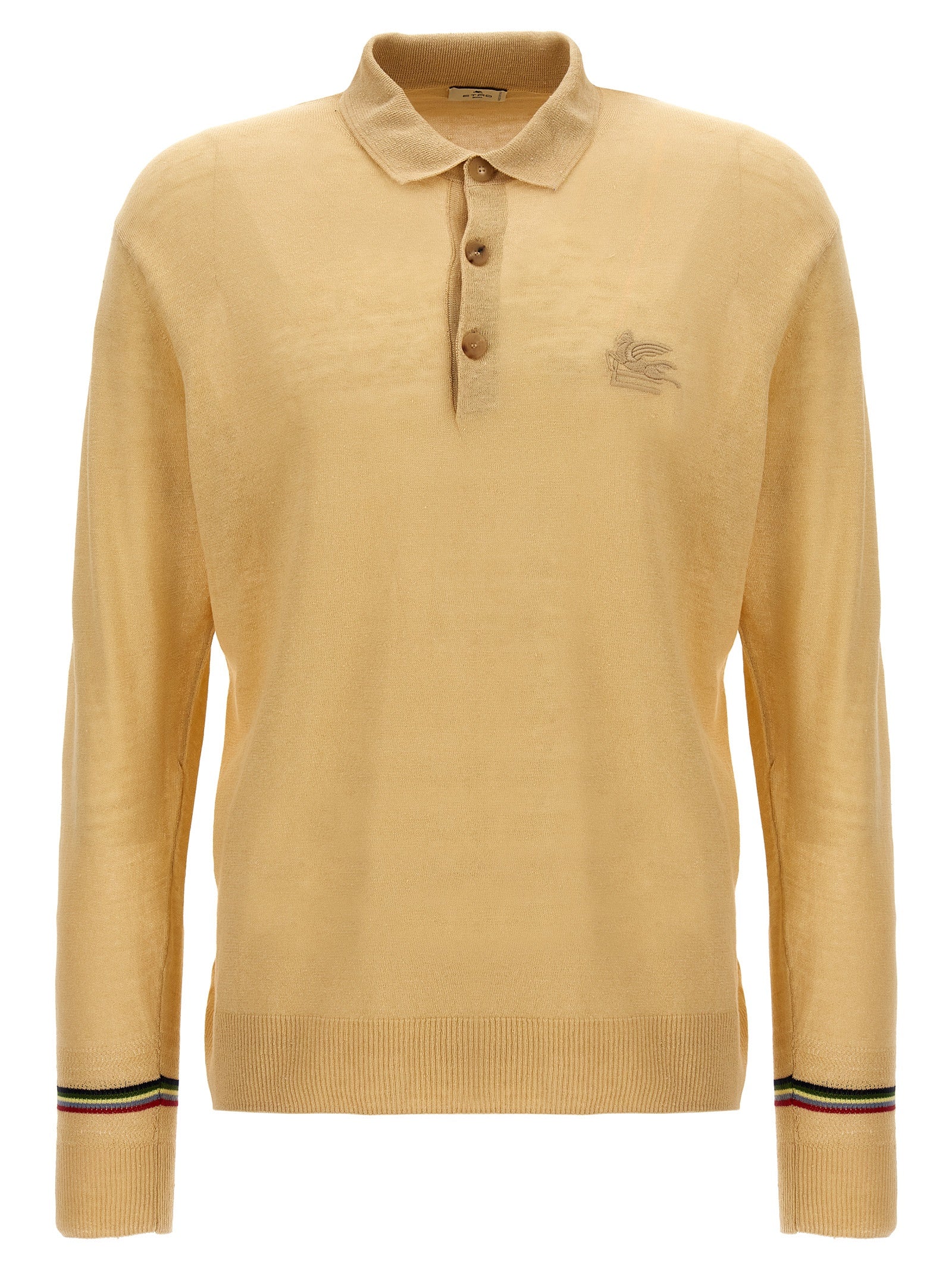 Etro Logo Embroidery Polo Shirt