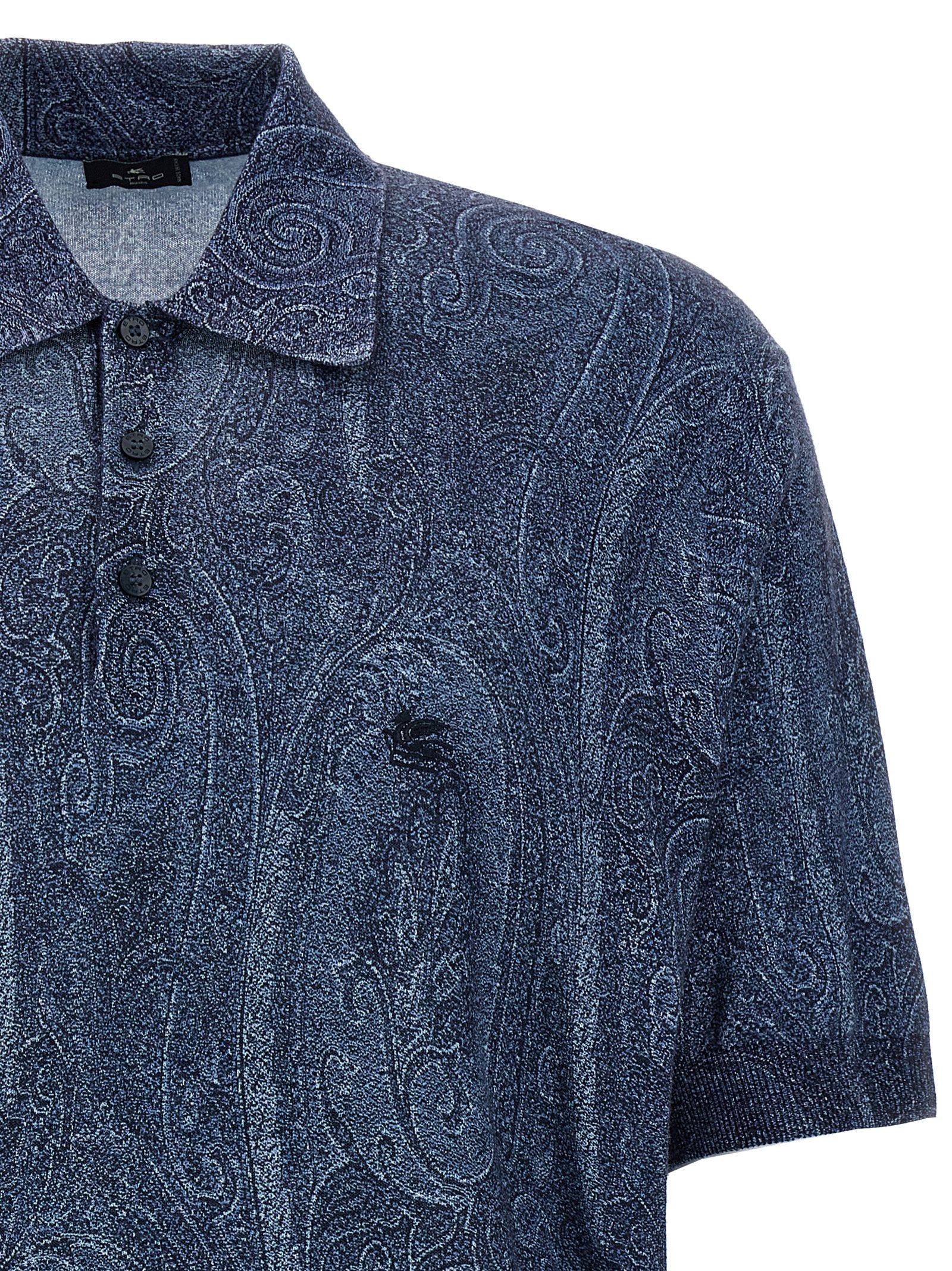 Etro 'Paisley' Polo Shirt