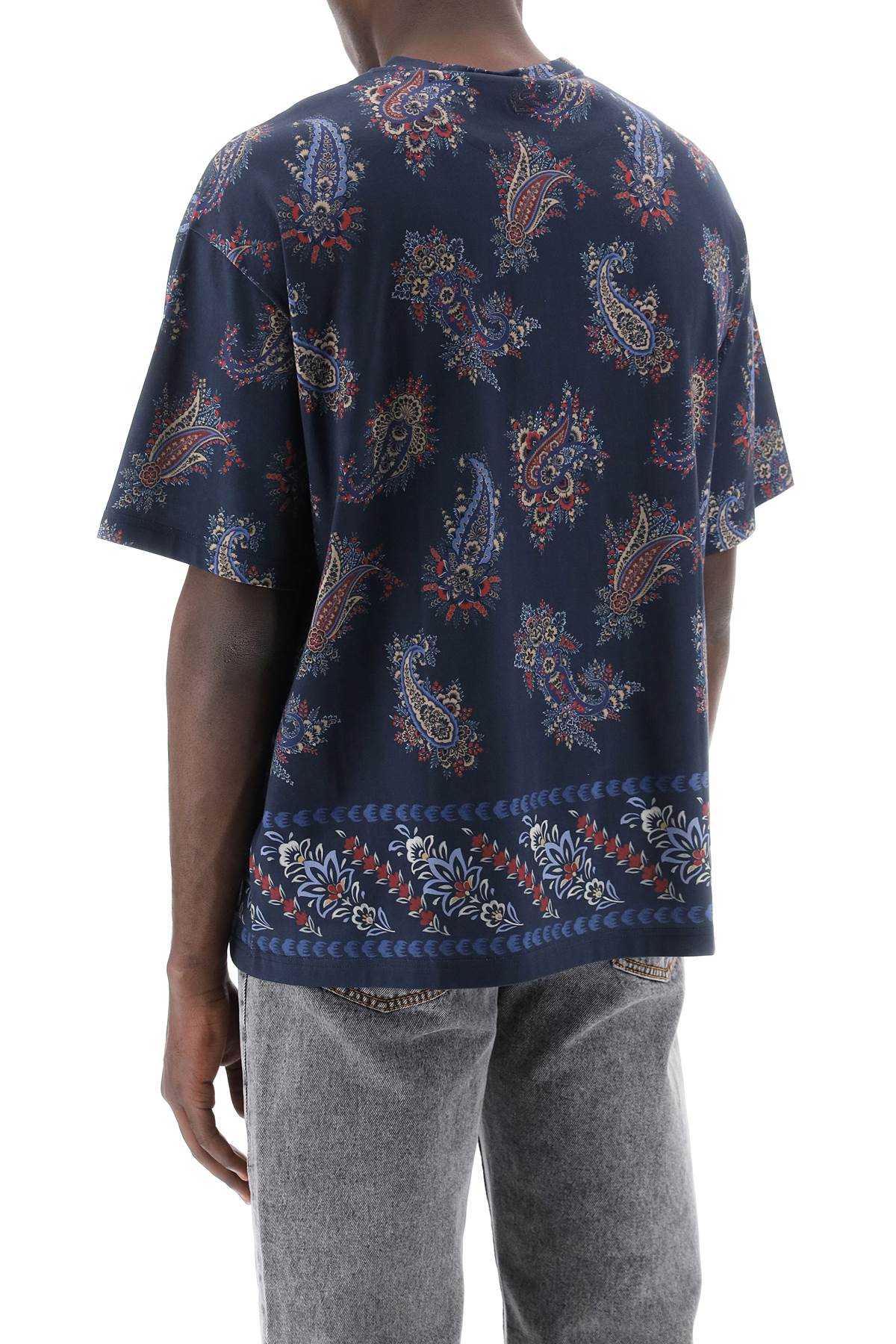 Etro Paisley Print Crewneck T