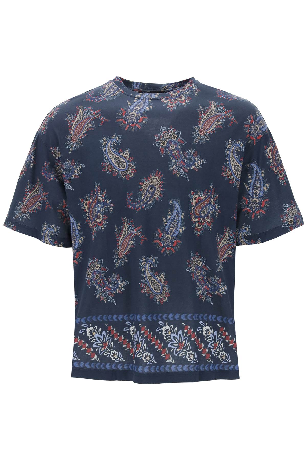 Etro Paisley Print Crewneck T