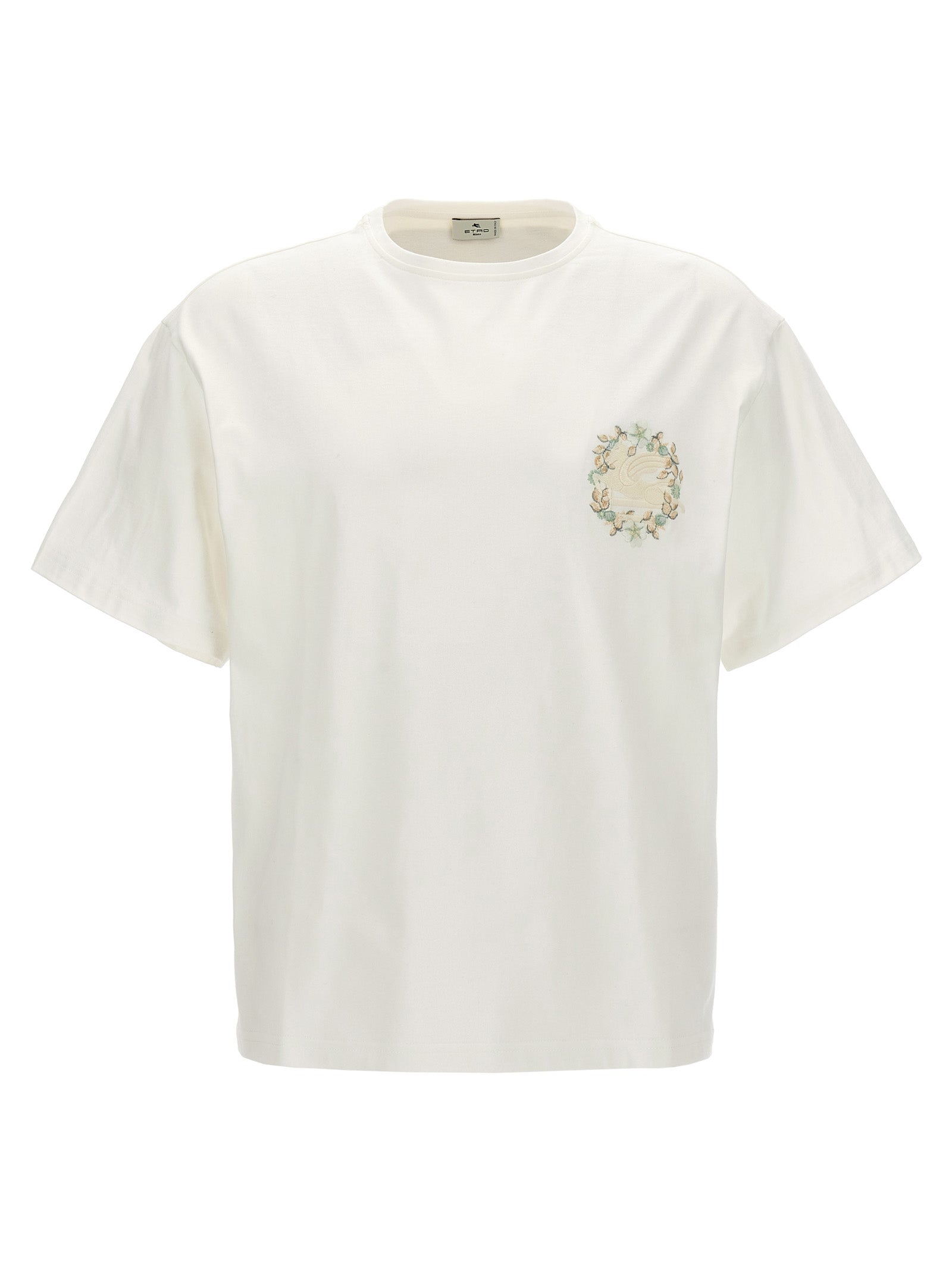 Etro Logo Embroidery T-Shirt