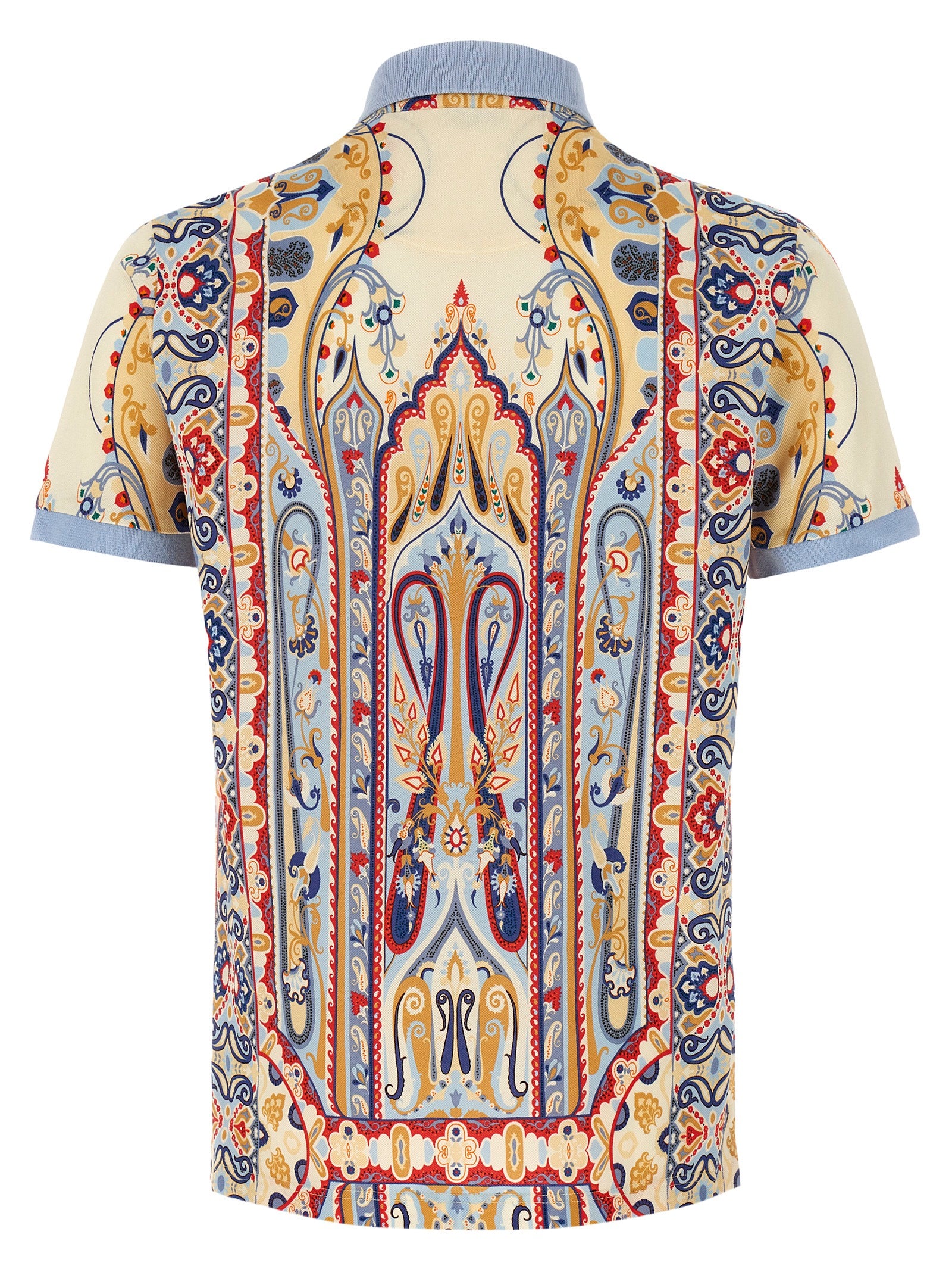 Etro Floral Paisley Polo Shirt