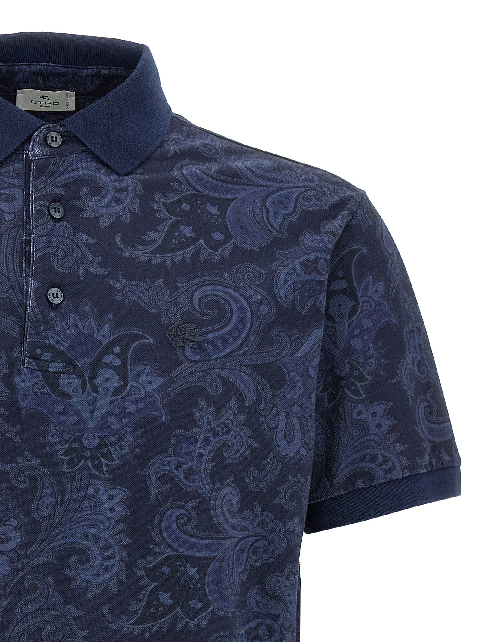 Etro Polo Paisley Flowers