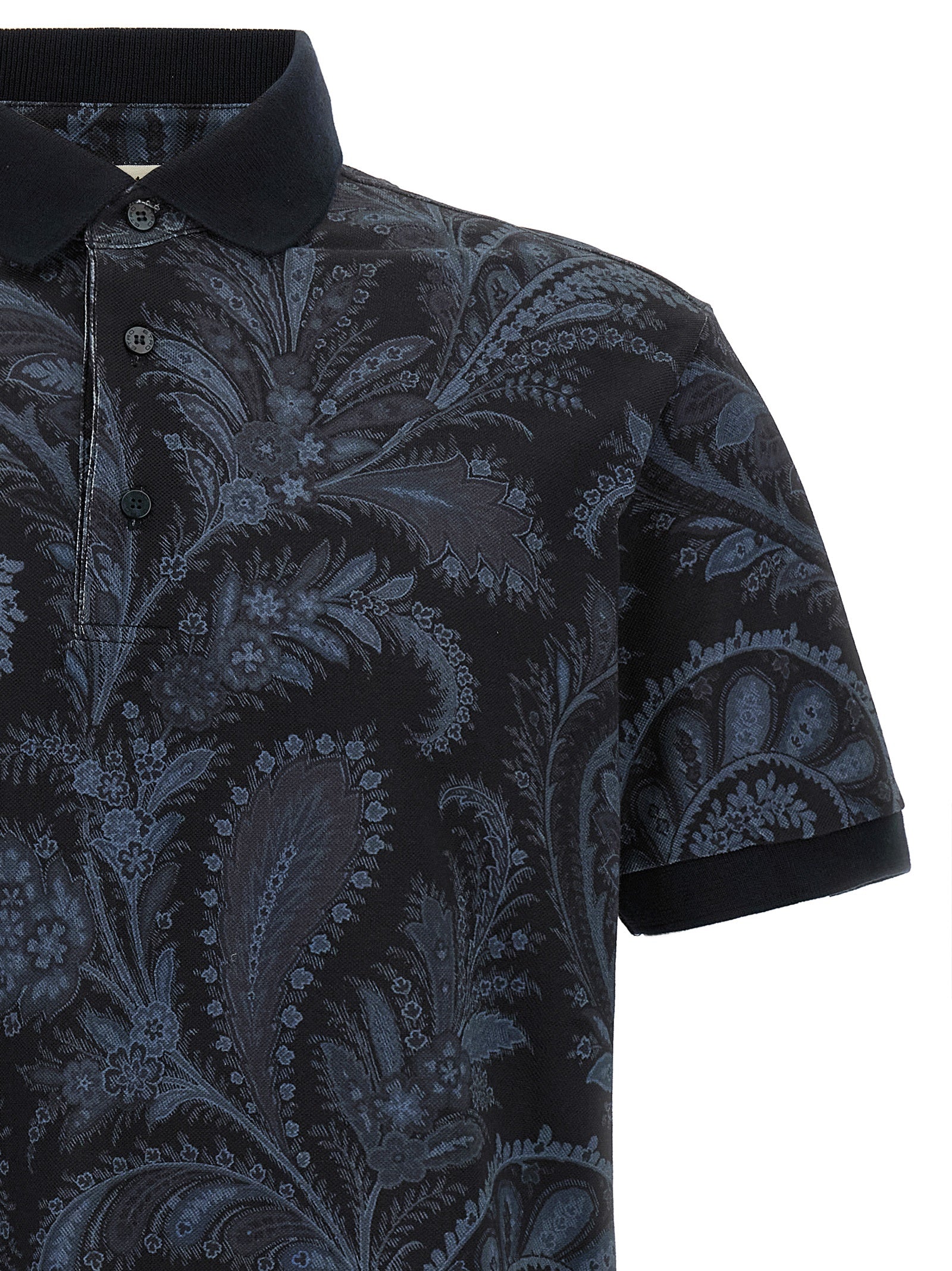 Etro Polo Paisley Flowers