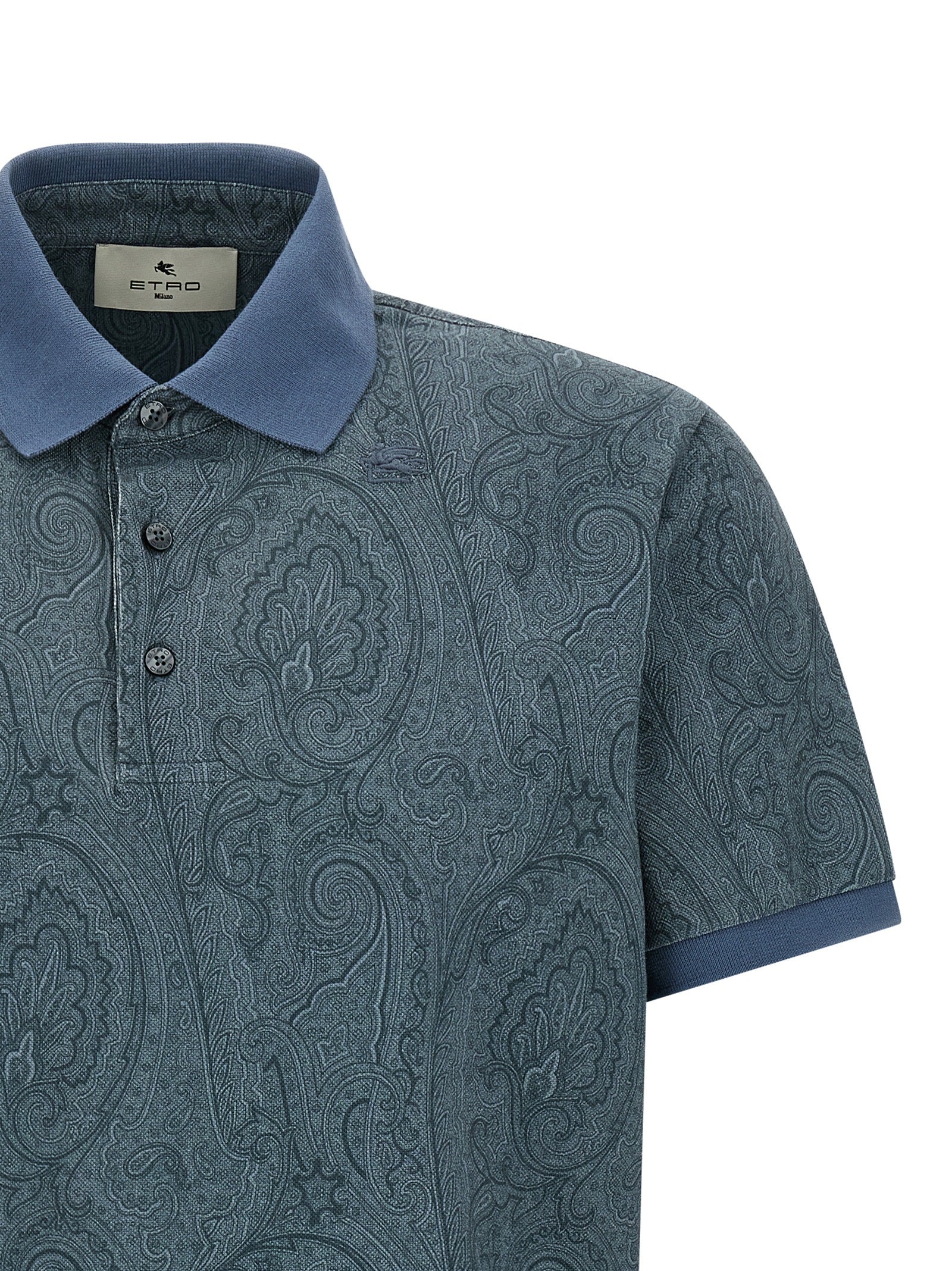 Etro 'Paisley' Polo Shirt