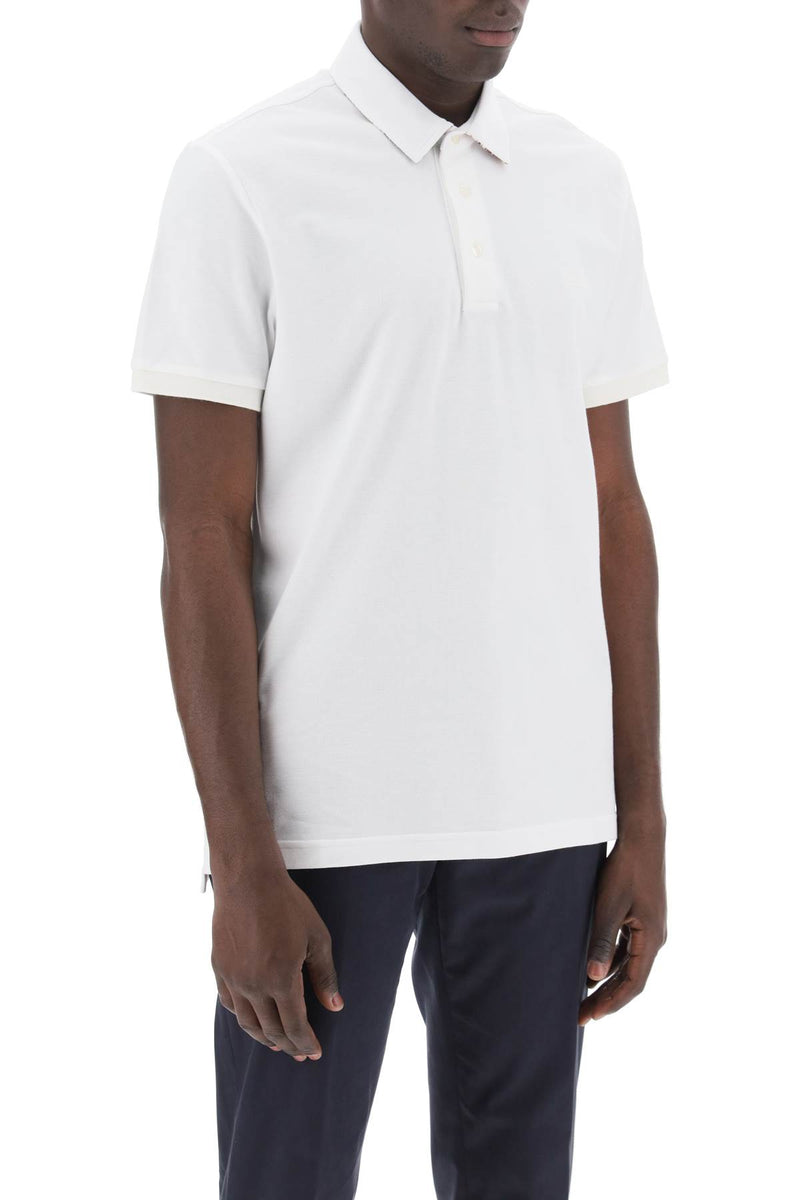 Etro Regular Fit Polo Shirt White