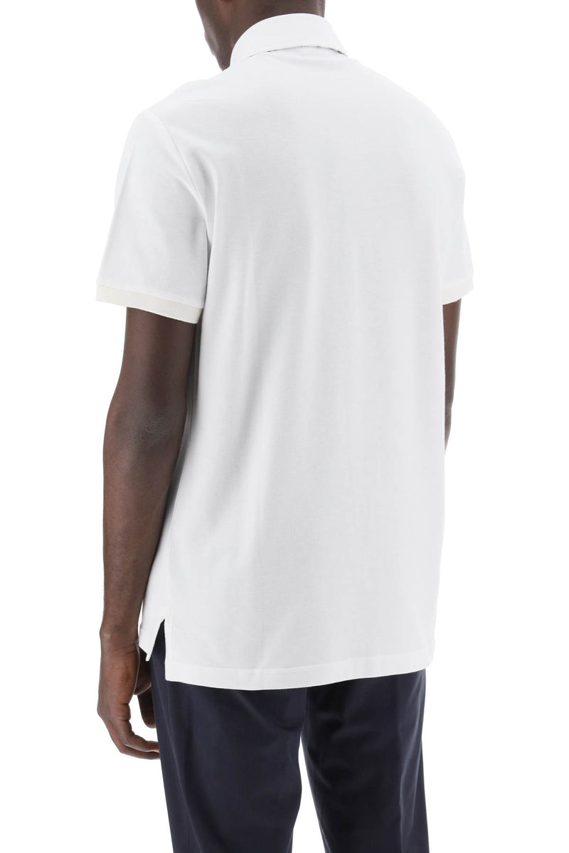 Etro Regular Fit Polo Shirt White