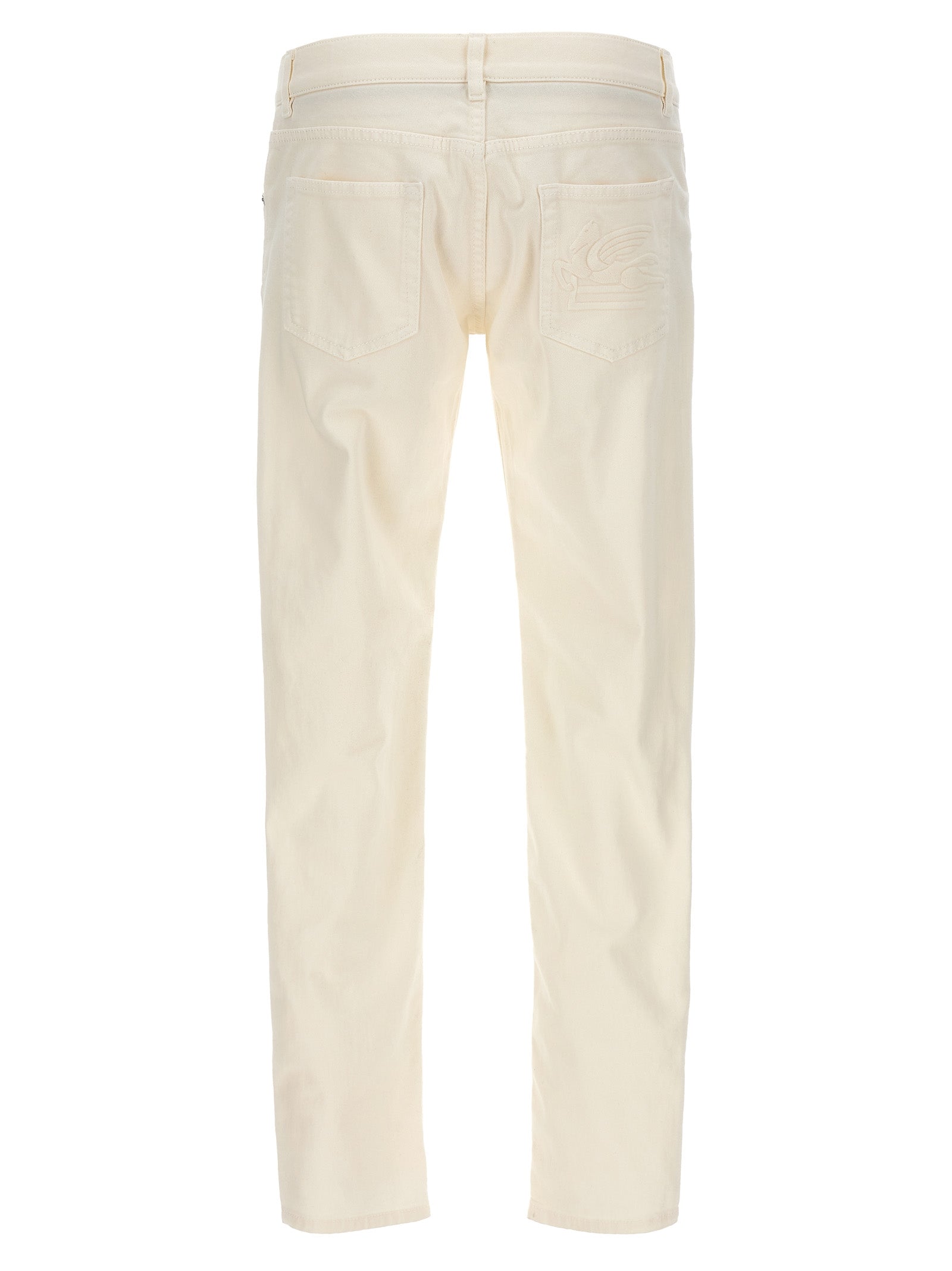 Etro Tone-On-Tone Logo Jeans