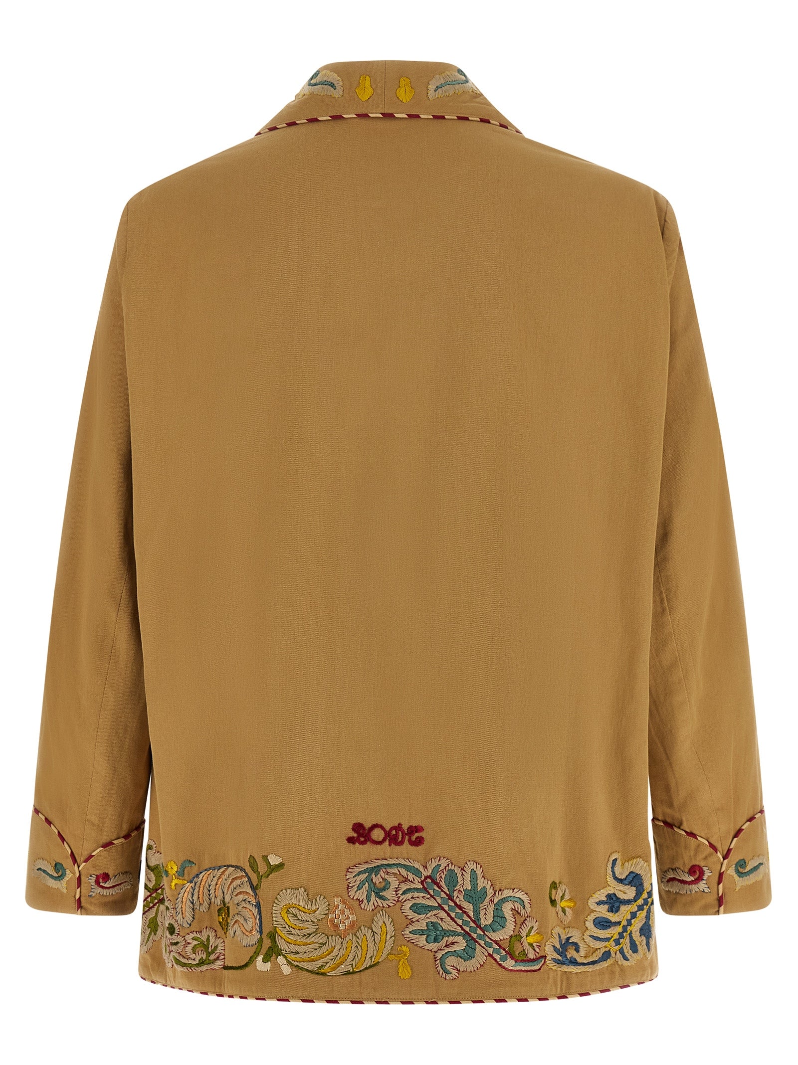 Bode 'Feather Runner Smoking' Blazer