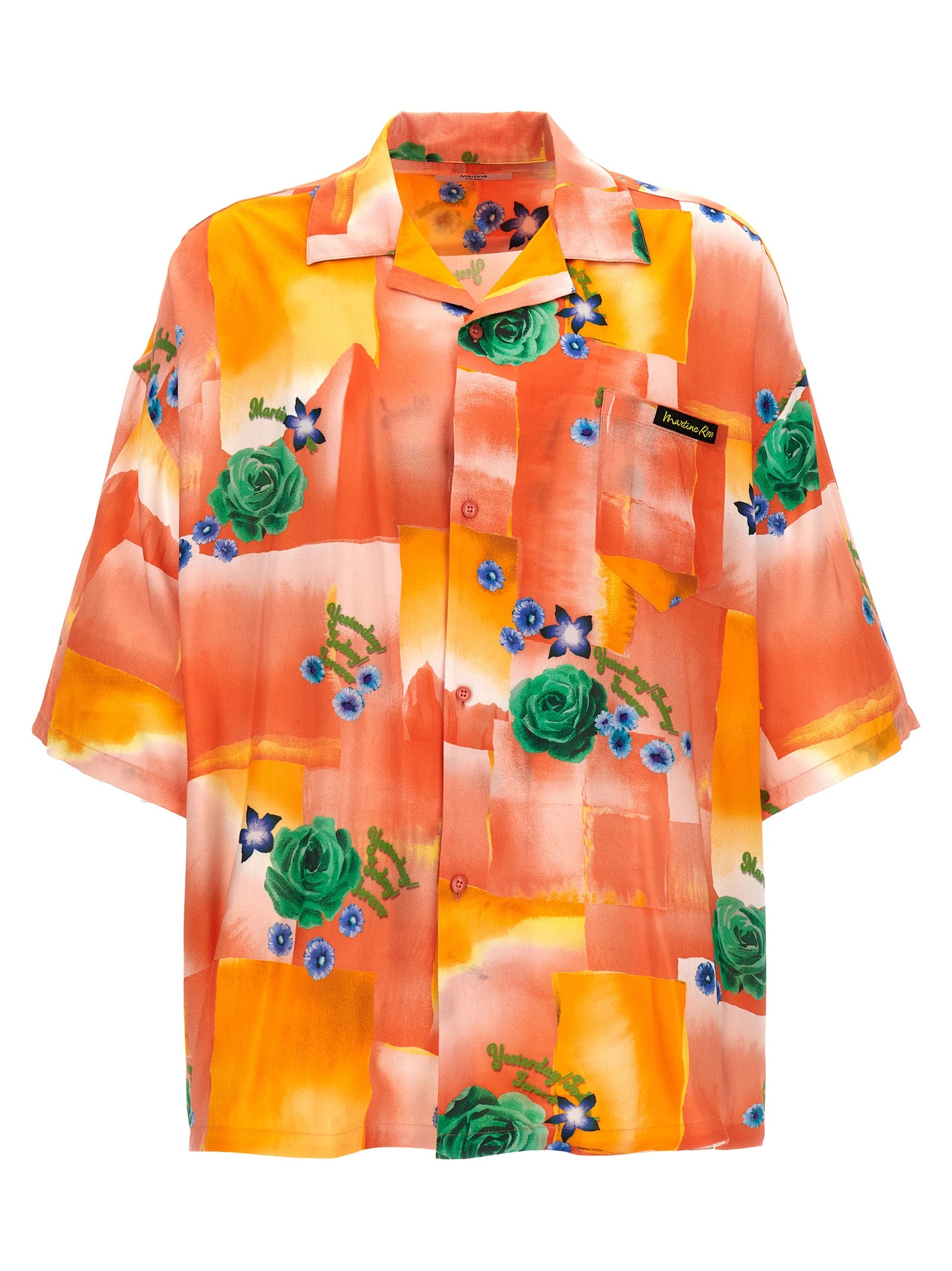 Martine Rose 'Today Floral Coral' Shirt