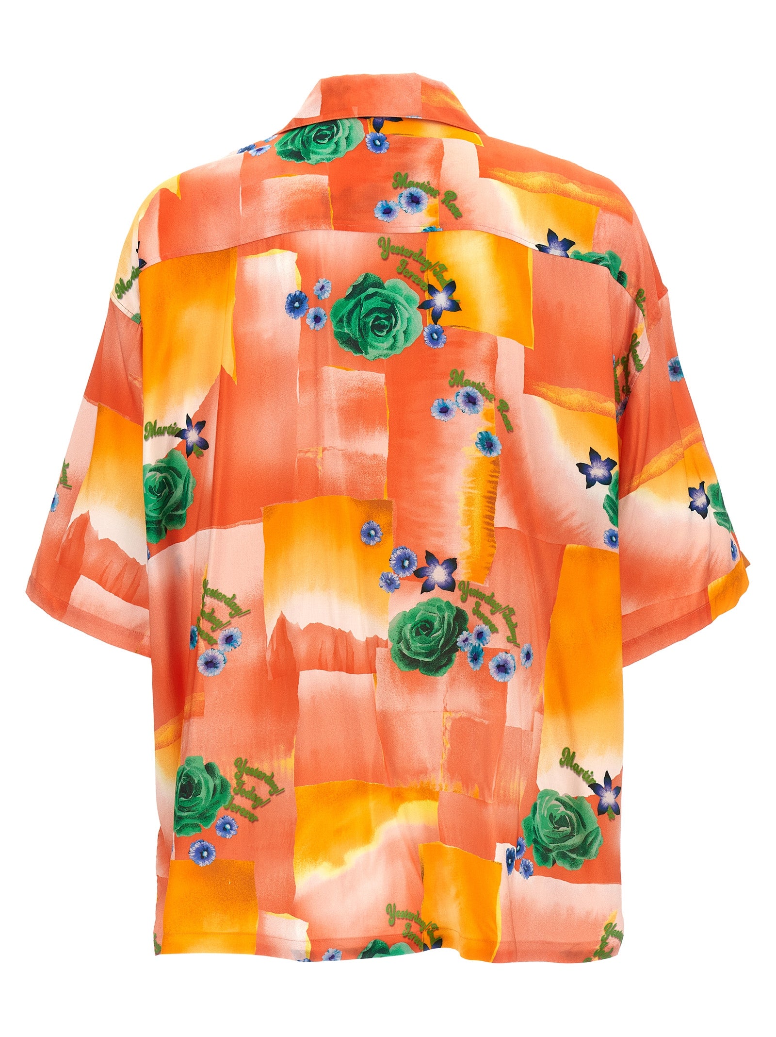 Martine Rose 'Today Floral Coral' Shirt