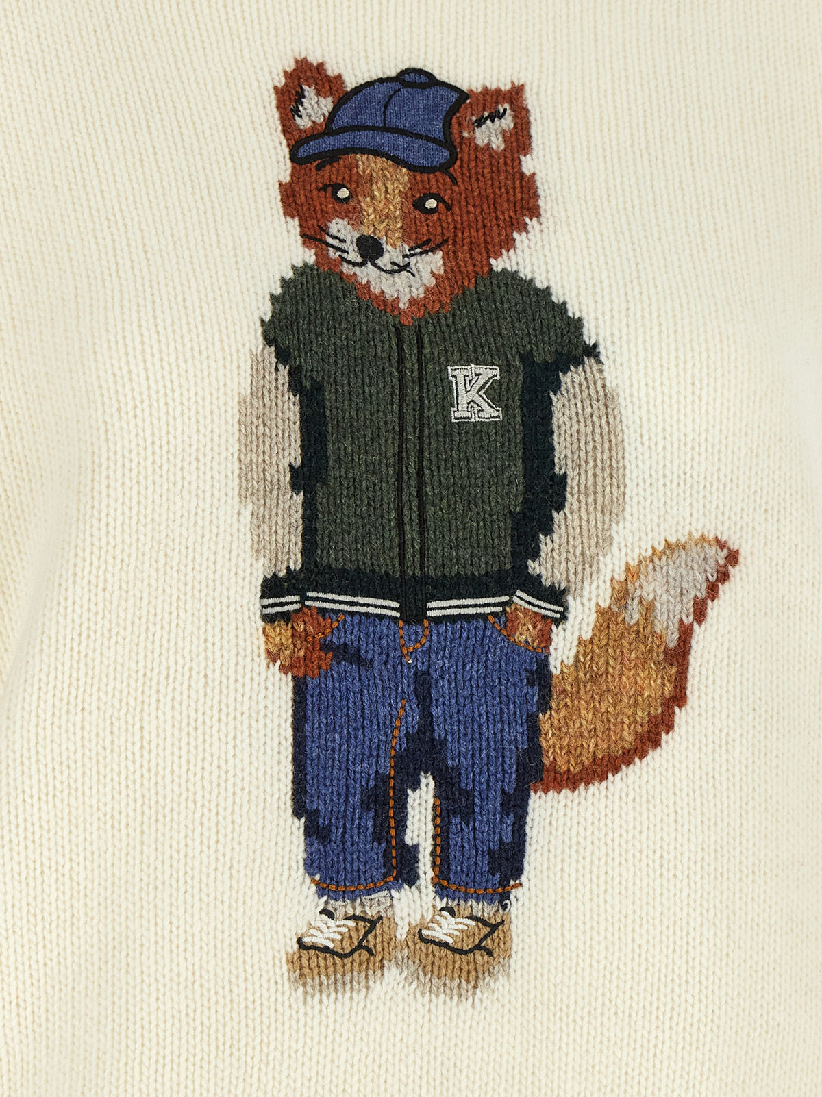 Maison Kitsune 'Dressed Fox' Sweater