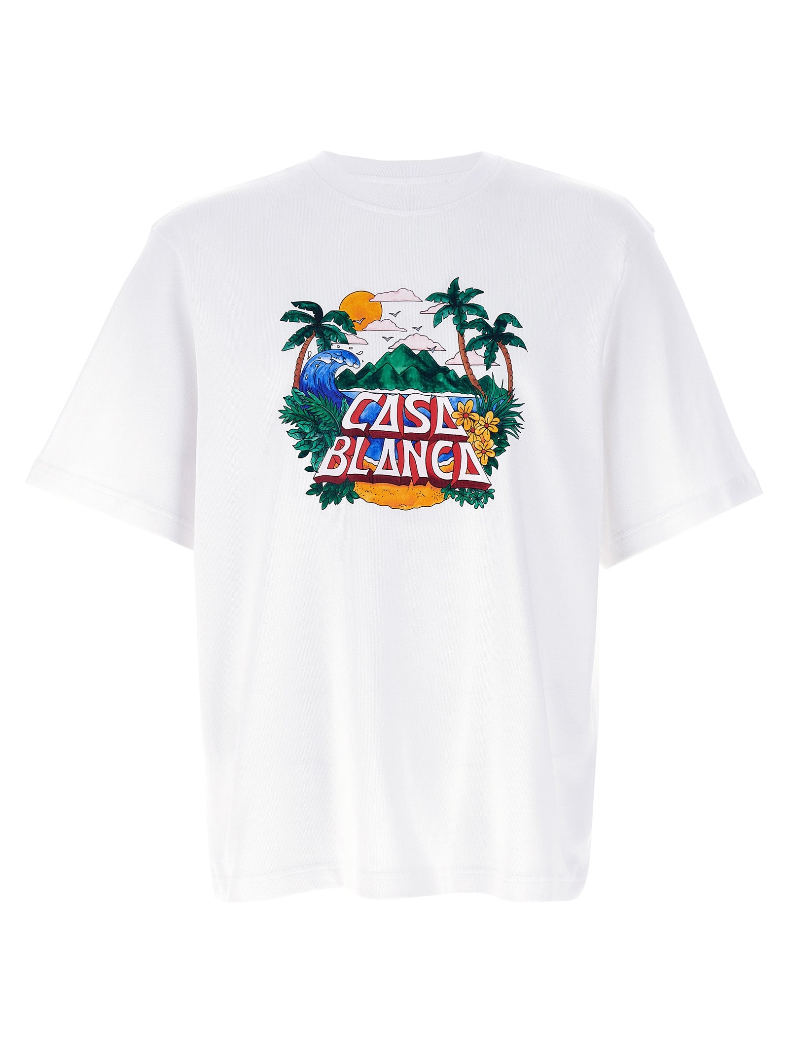 Casablanca 'Casa Beach Wave' T-Shirt