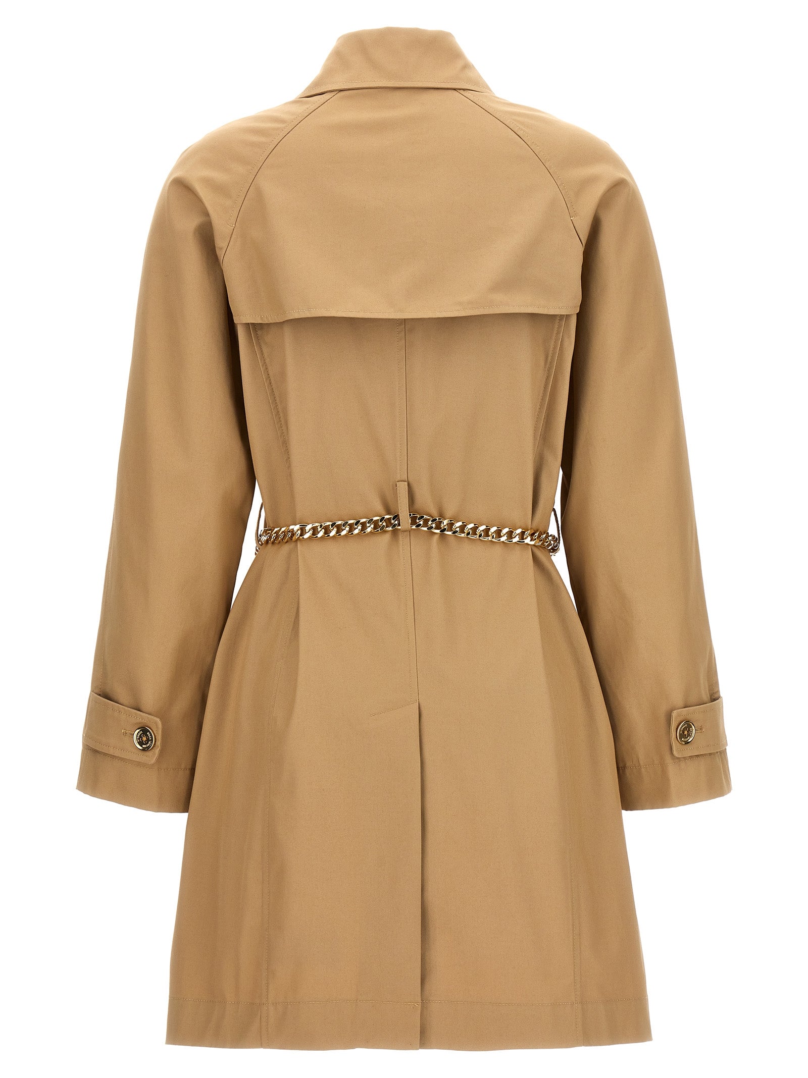 Michael Michael Kors Chain Belt Trench Coat