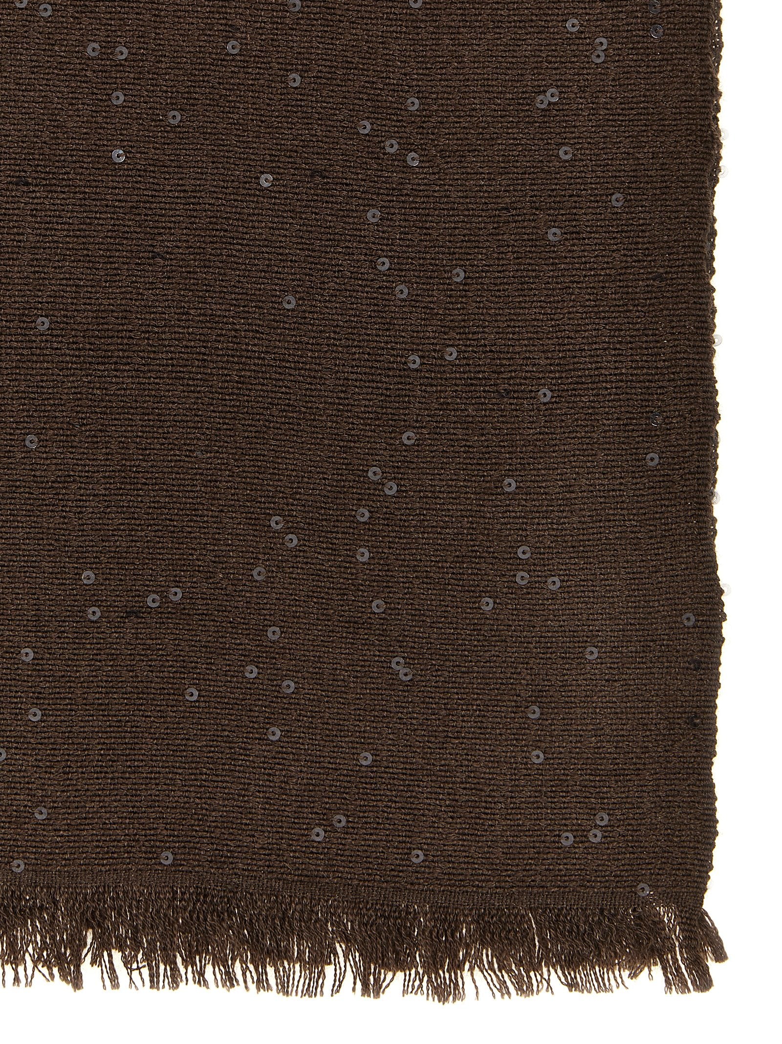 Brunello Cucinelli Micro Sequin Scarf