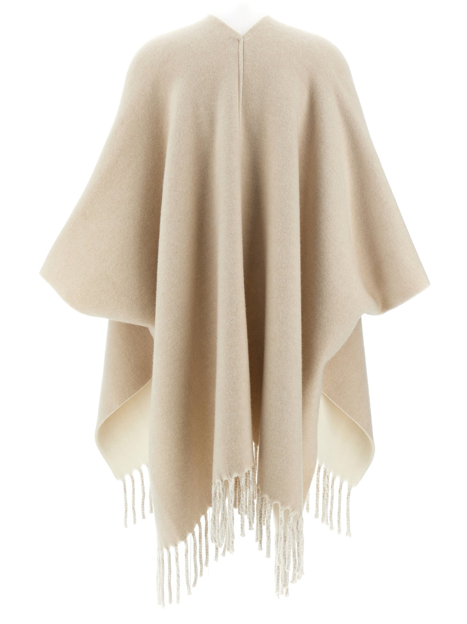 Brunello Cucinelli Fringed Poncho