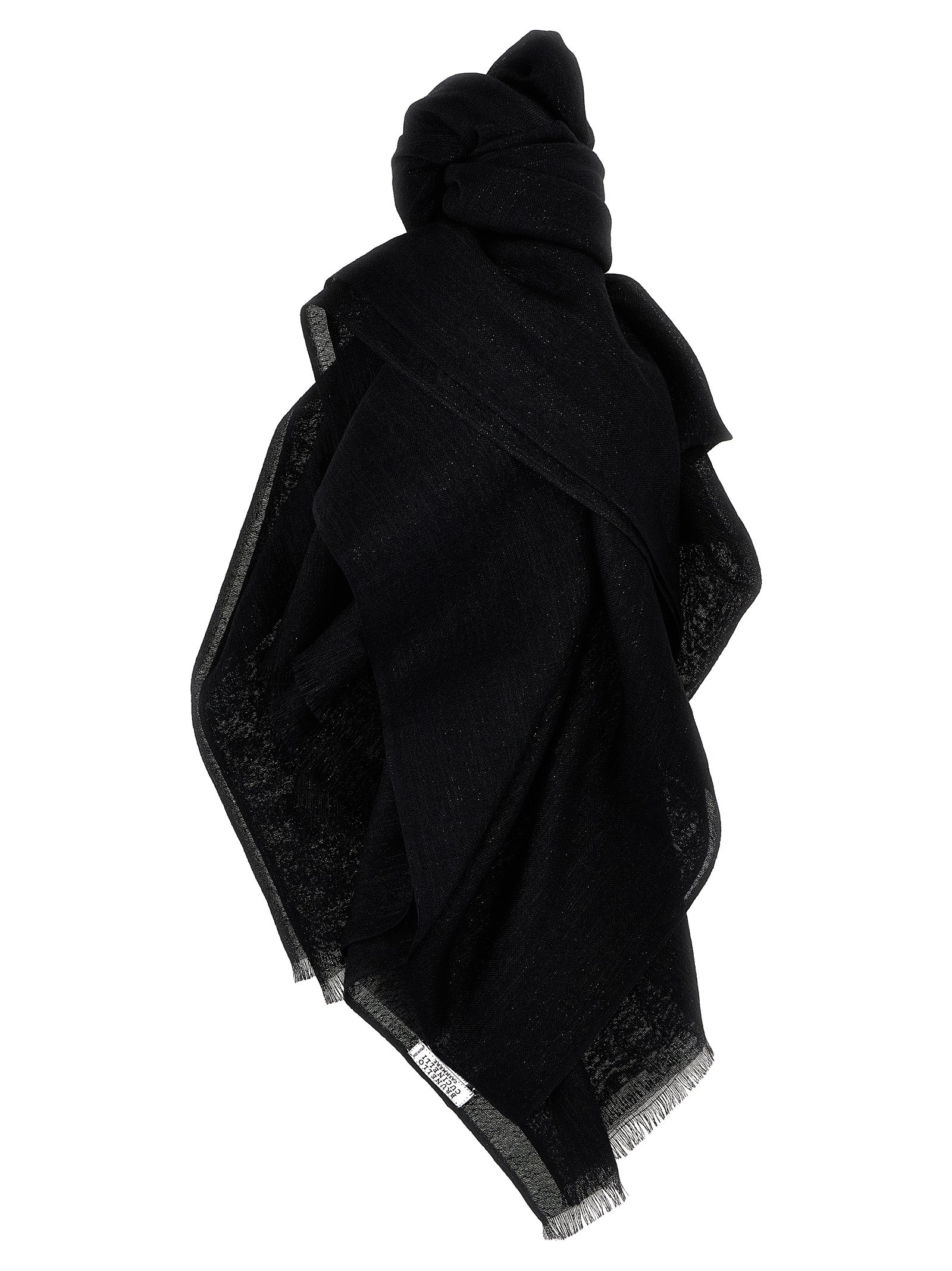 Brunello Cucinelli Lurex Cashmere Scarf