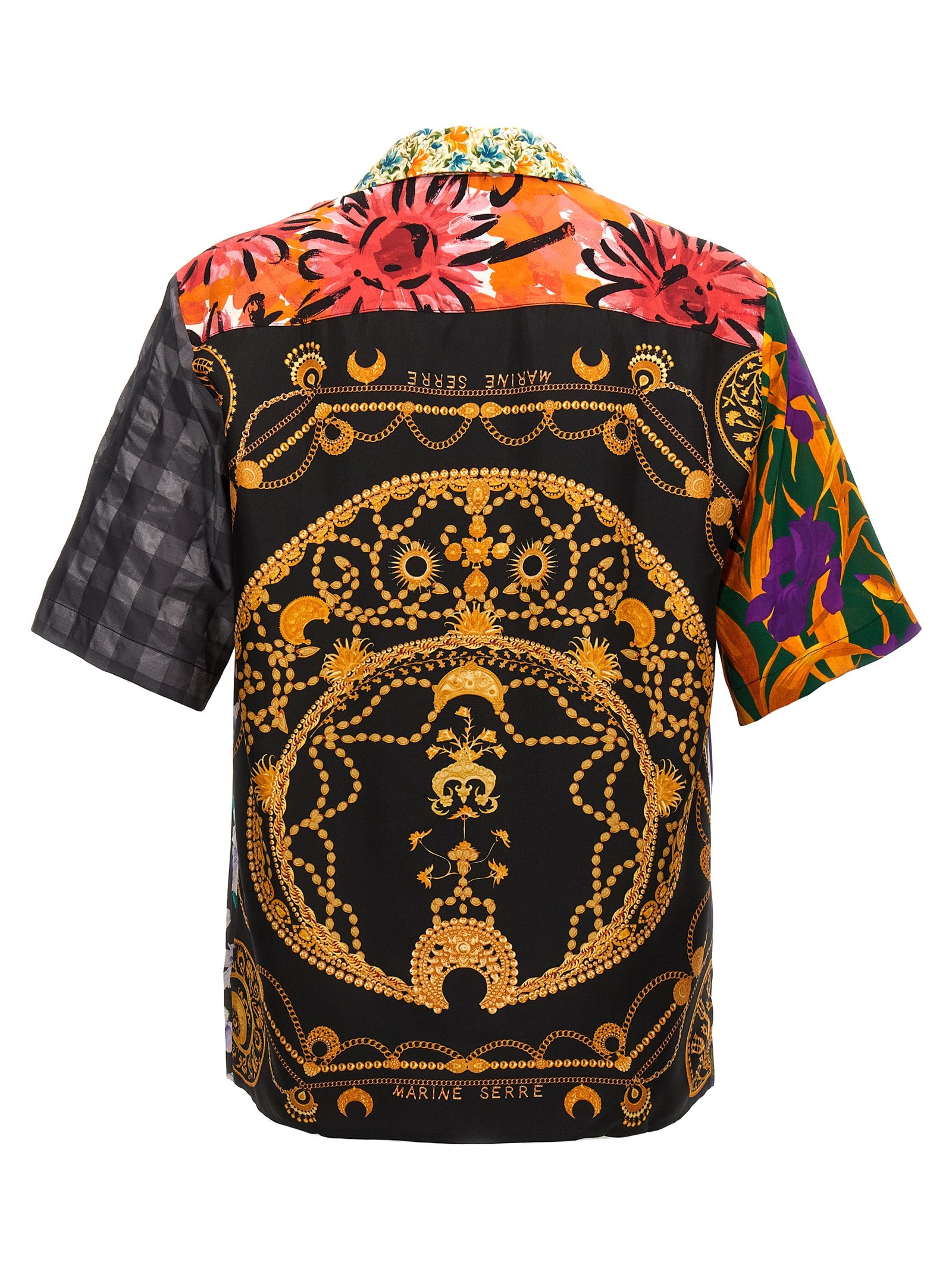 Marine Serre 'Regenerated Silk Scarves' Shirt