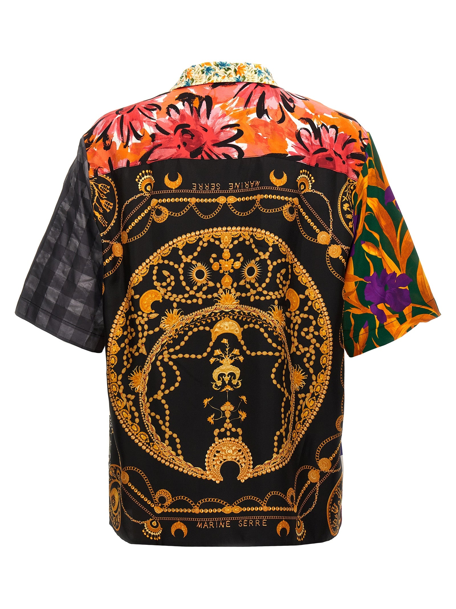 Marine Serre 'Regenerated Silk Scarves' Shirt