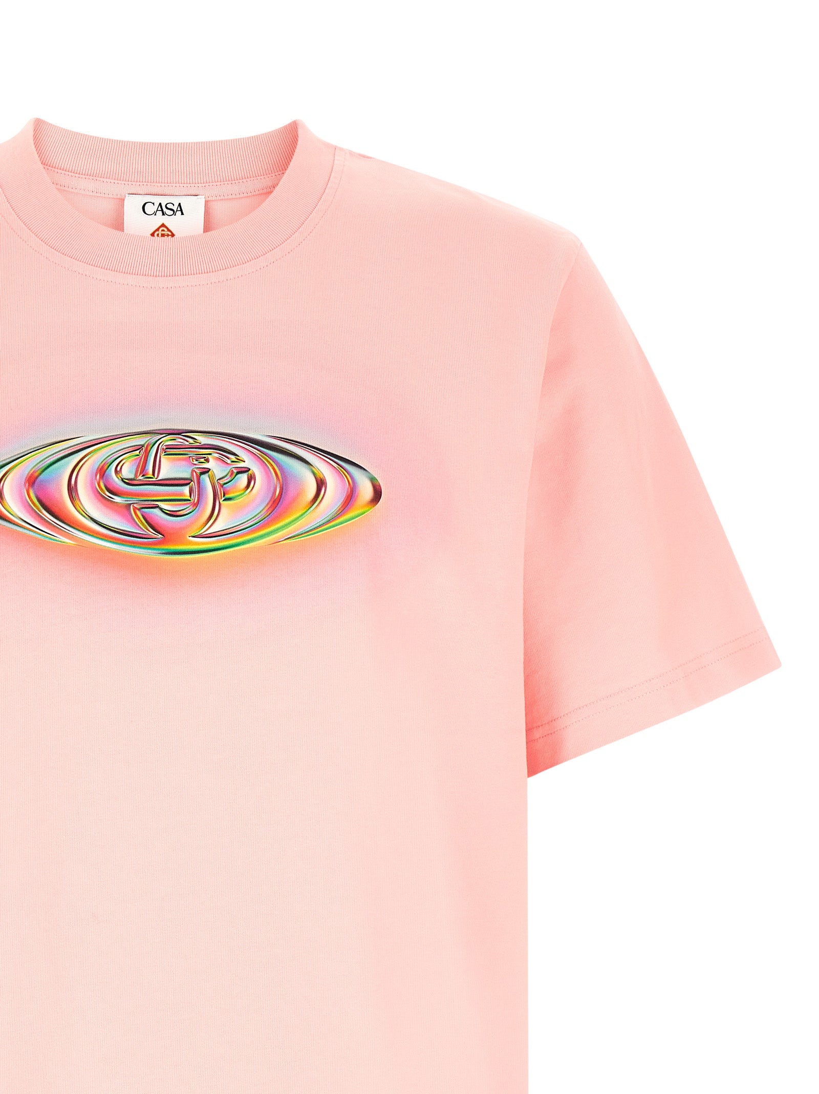 Casablanca Martin Naumann 'Glass Logo' T-Shirt