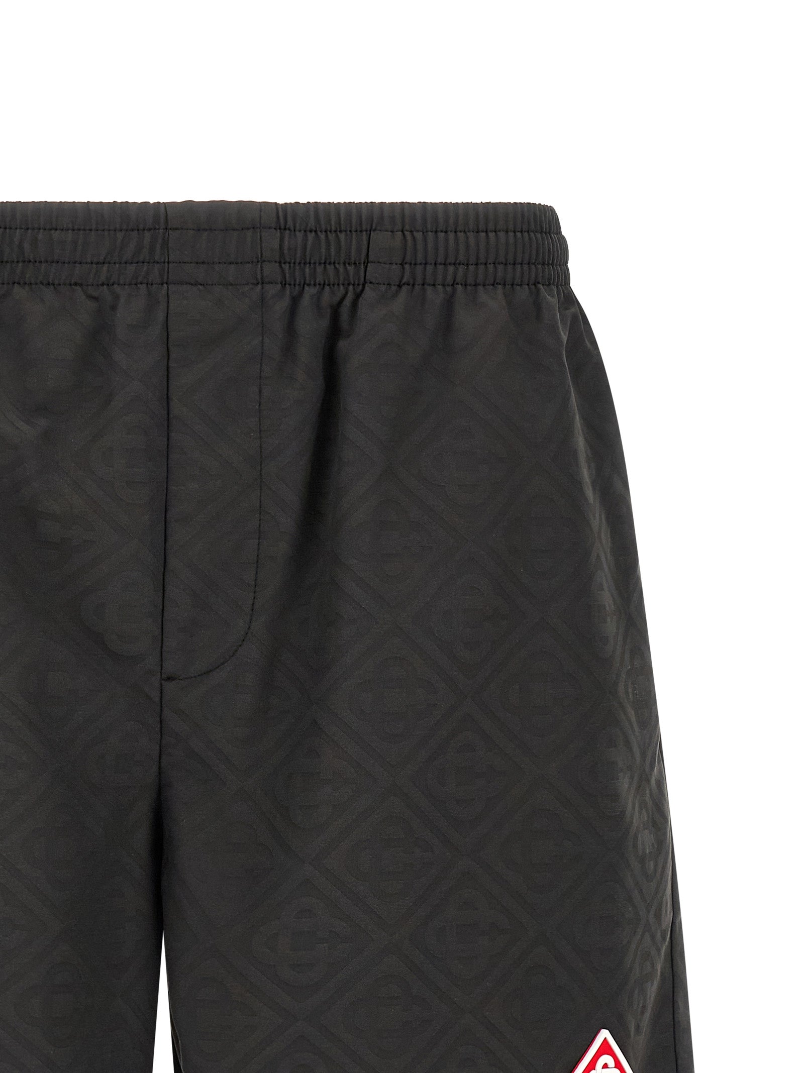 Casablanca Jacquard Logo Swimsuit