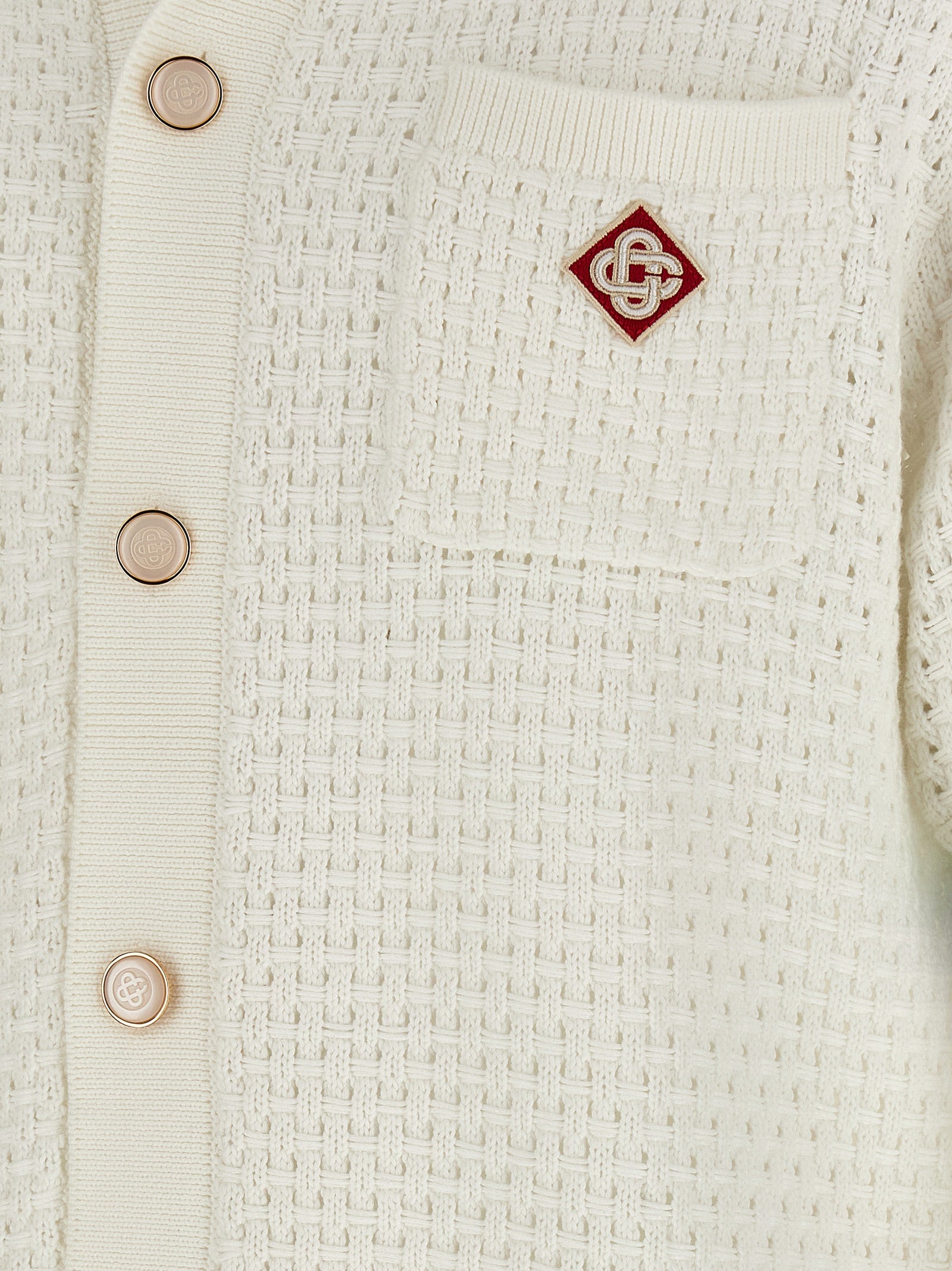 Casablanca 'Tennis Cotton Crochet' Shirt