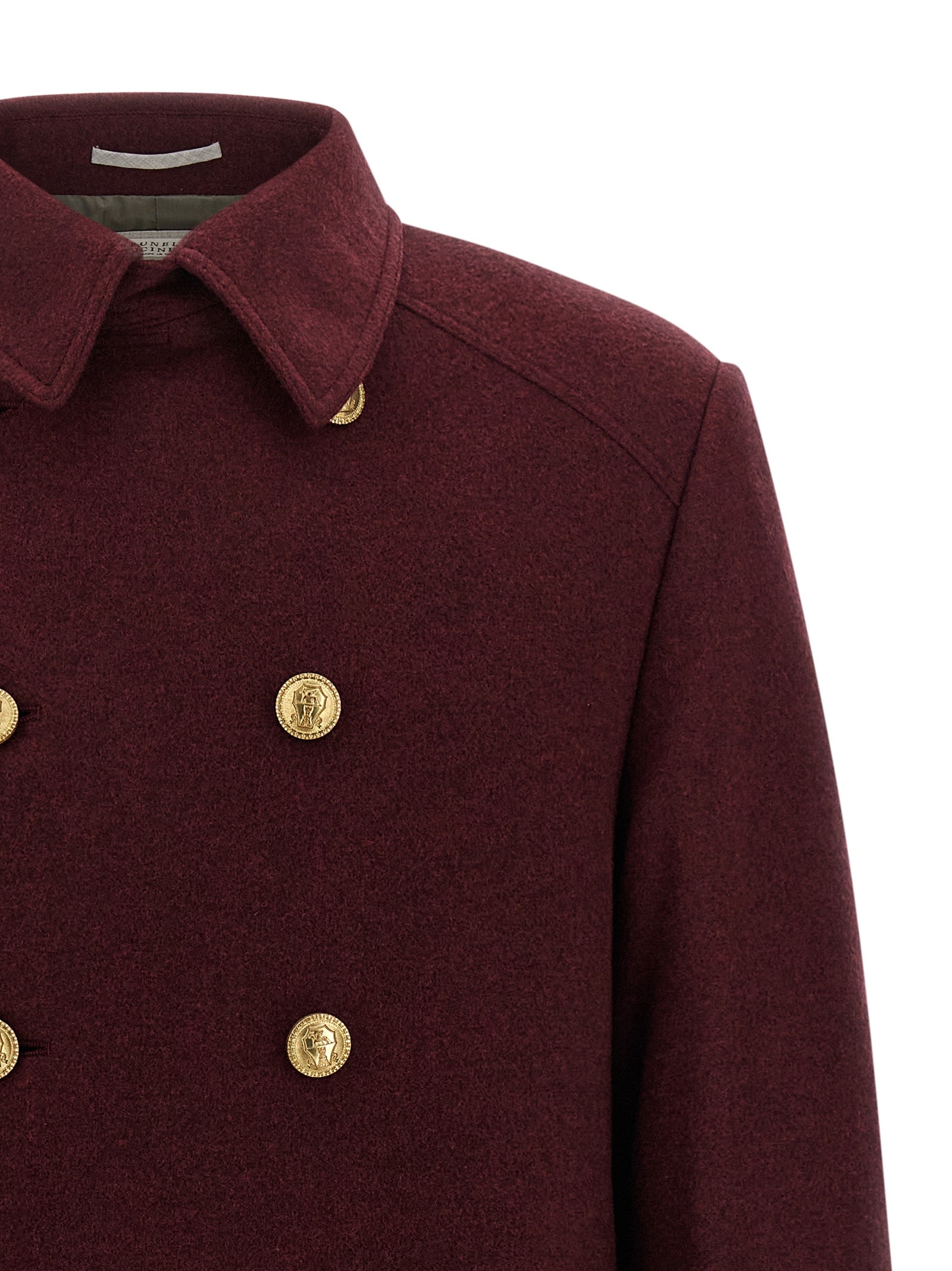 Brunello Cucinelli Cashmere Double-Breasted Coat