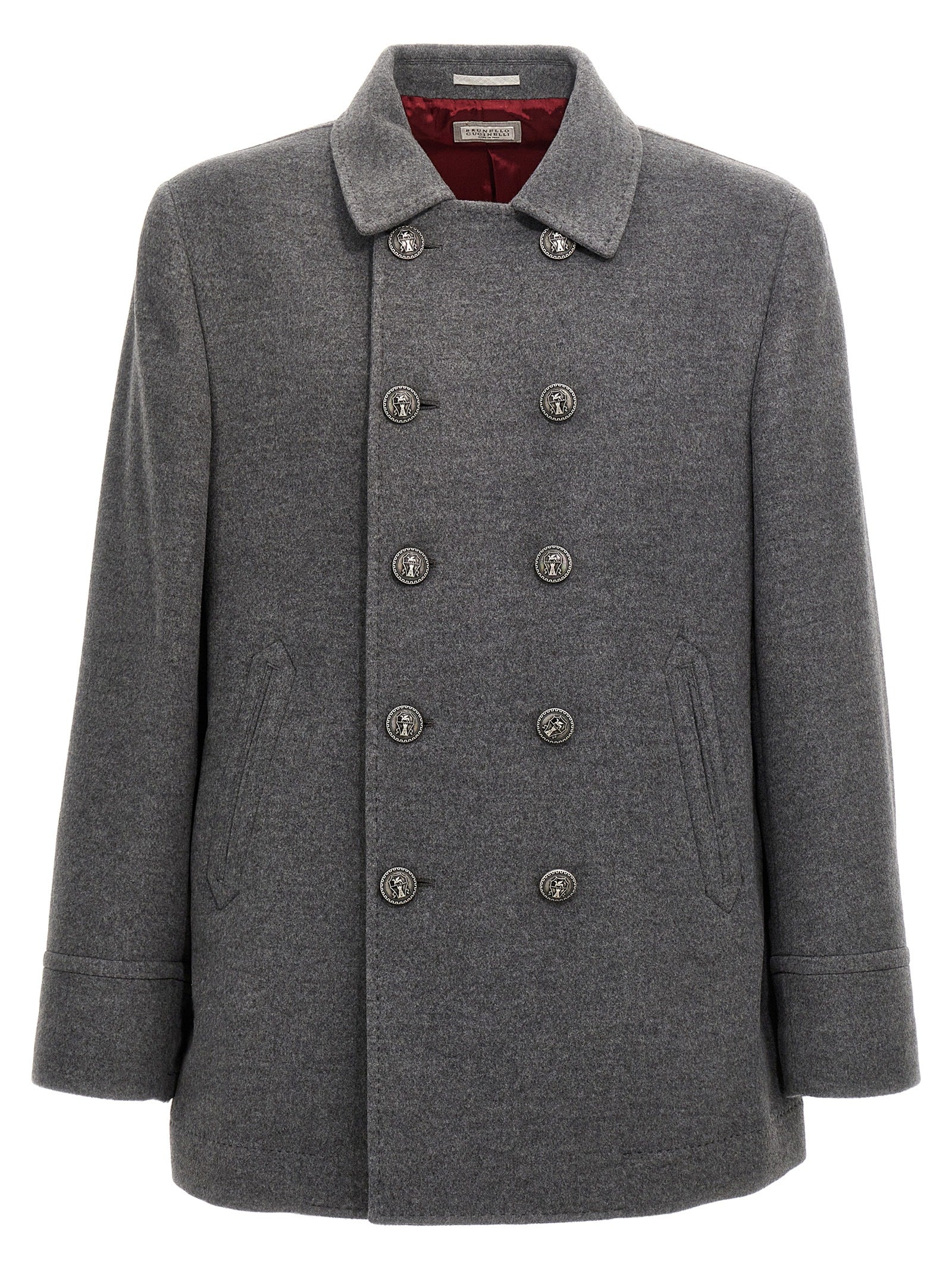 Brunello Cucinelli Double-Breasted Coat