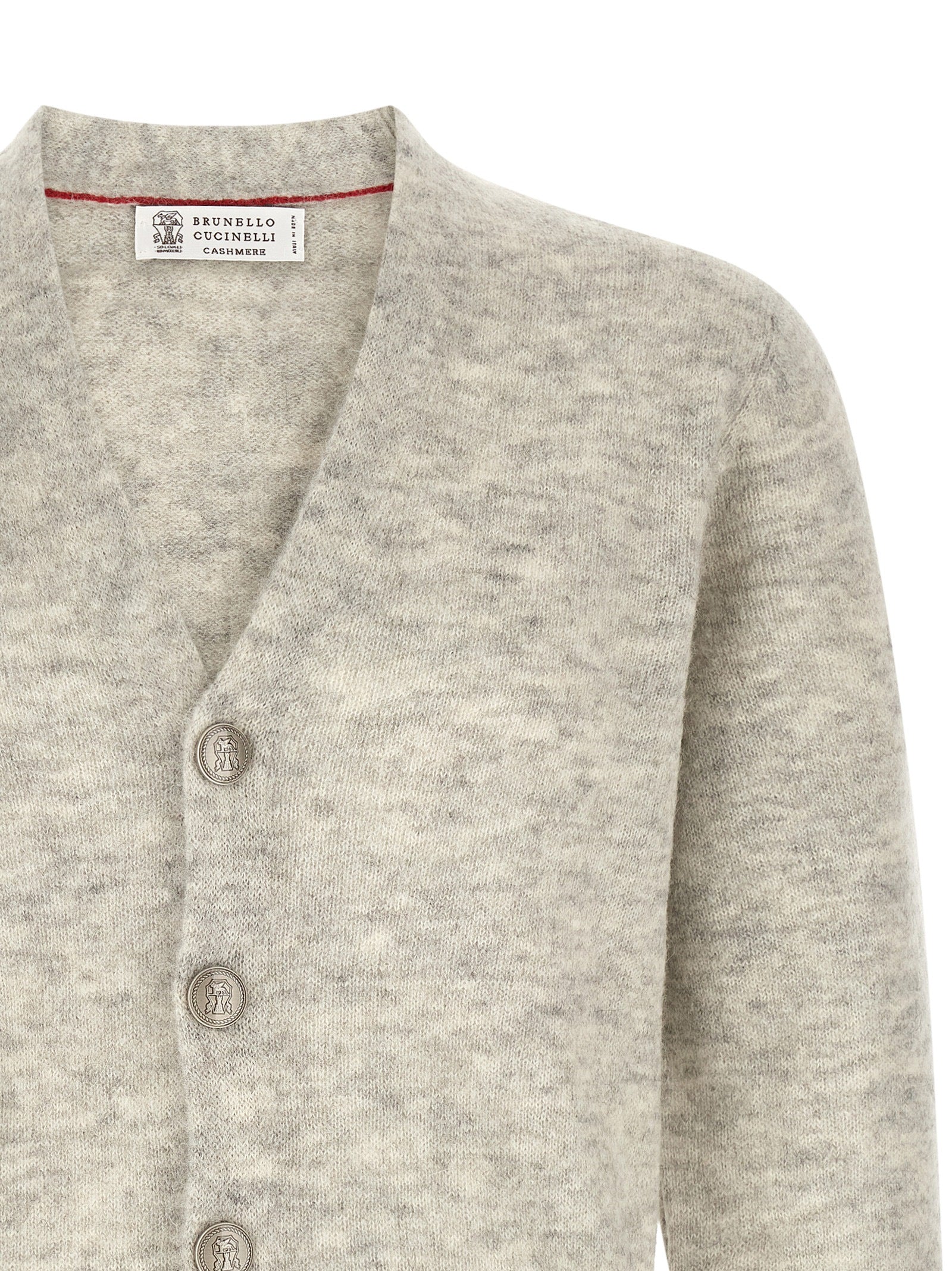 Brunello Cucinelli Cardigan With Metal Buttons