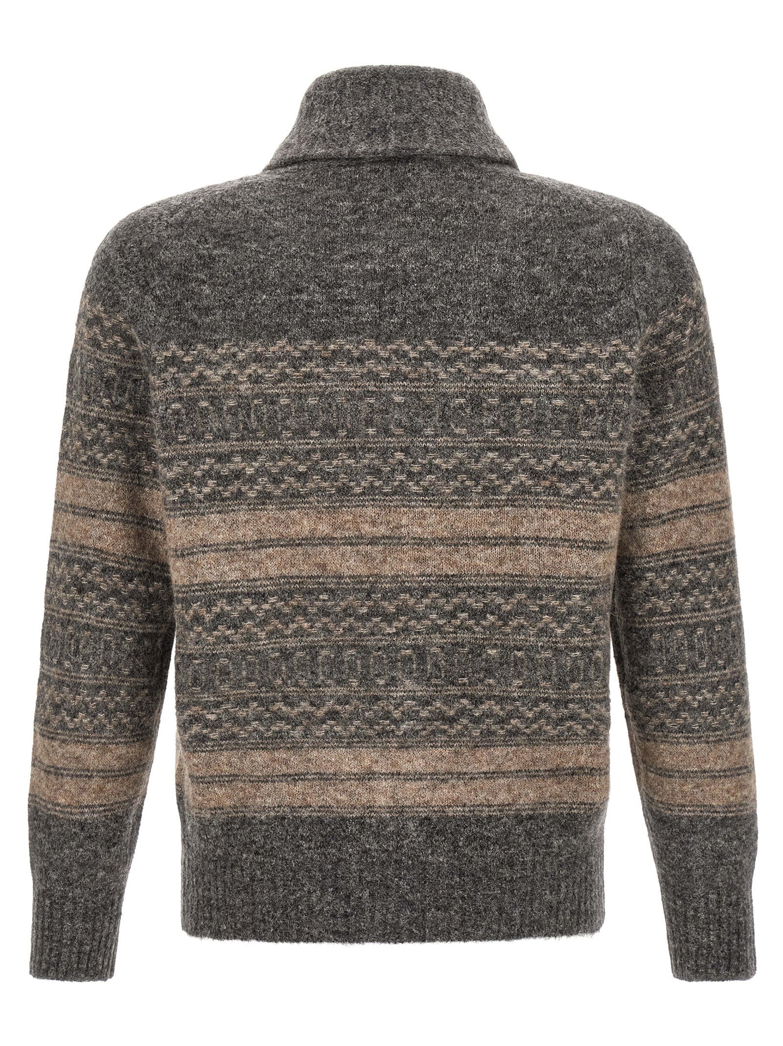 Brunello Cucinelli 'Nordic Jacquard' Cardigan