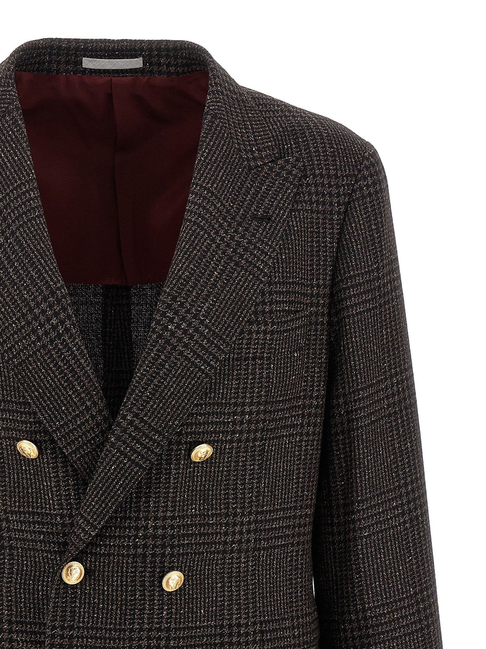 Brunello Cucinelli Prince Of Wales Blazer