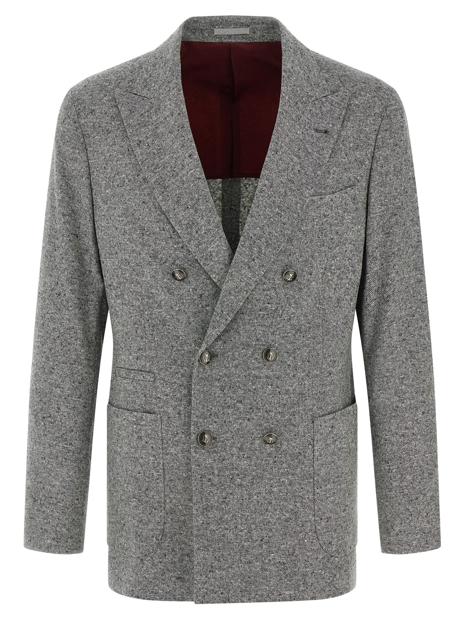 Brunello Cucinelli Grisaille Blazer