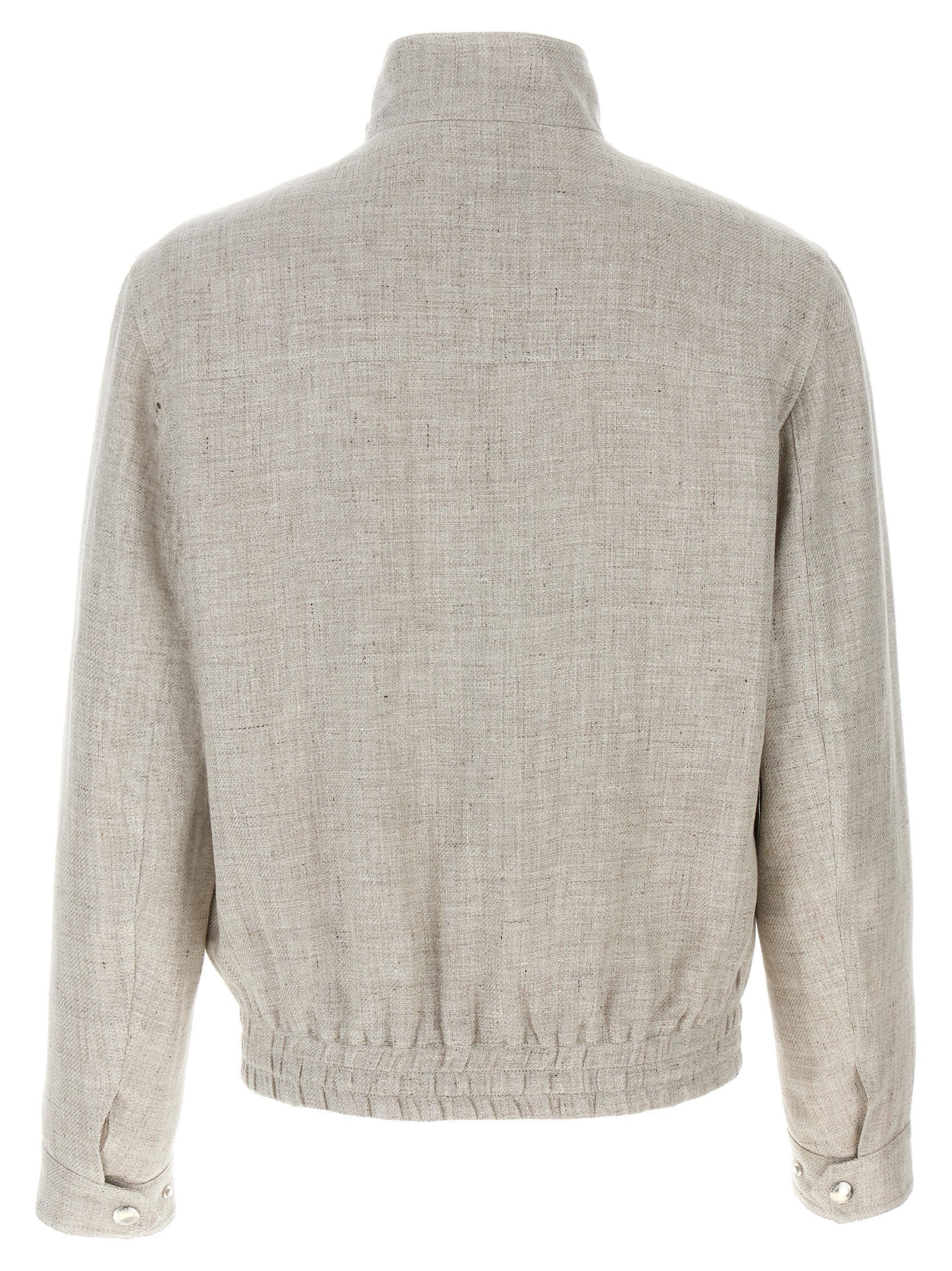 Brunello Cucinelli Diagonal Bomber Jacket