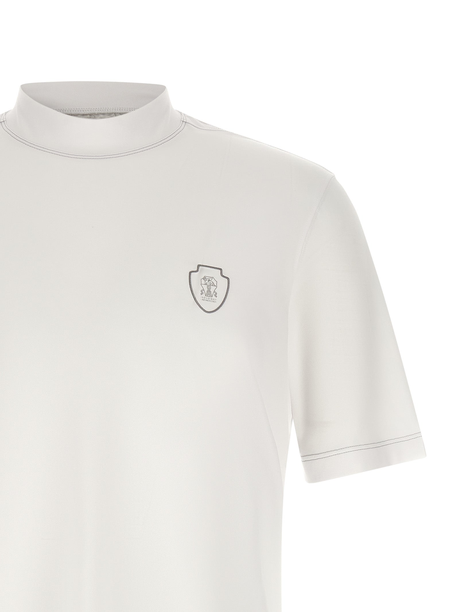 Brunello Cucinelli Techno Piquet T-Shirt