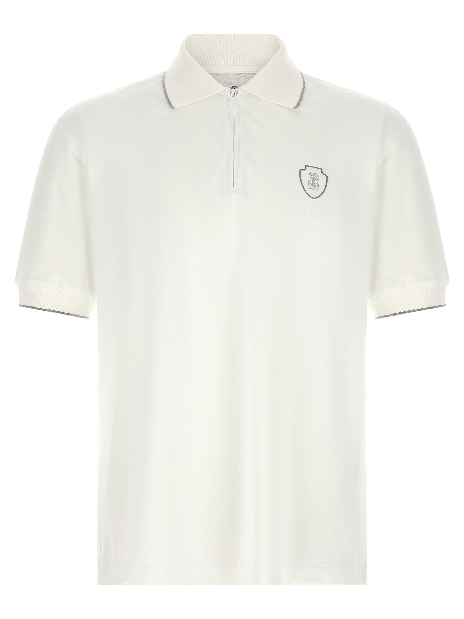 Brunello Cucinelli Techno Piquet Polo Shirt