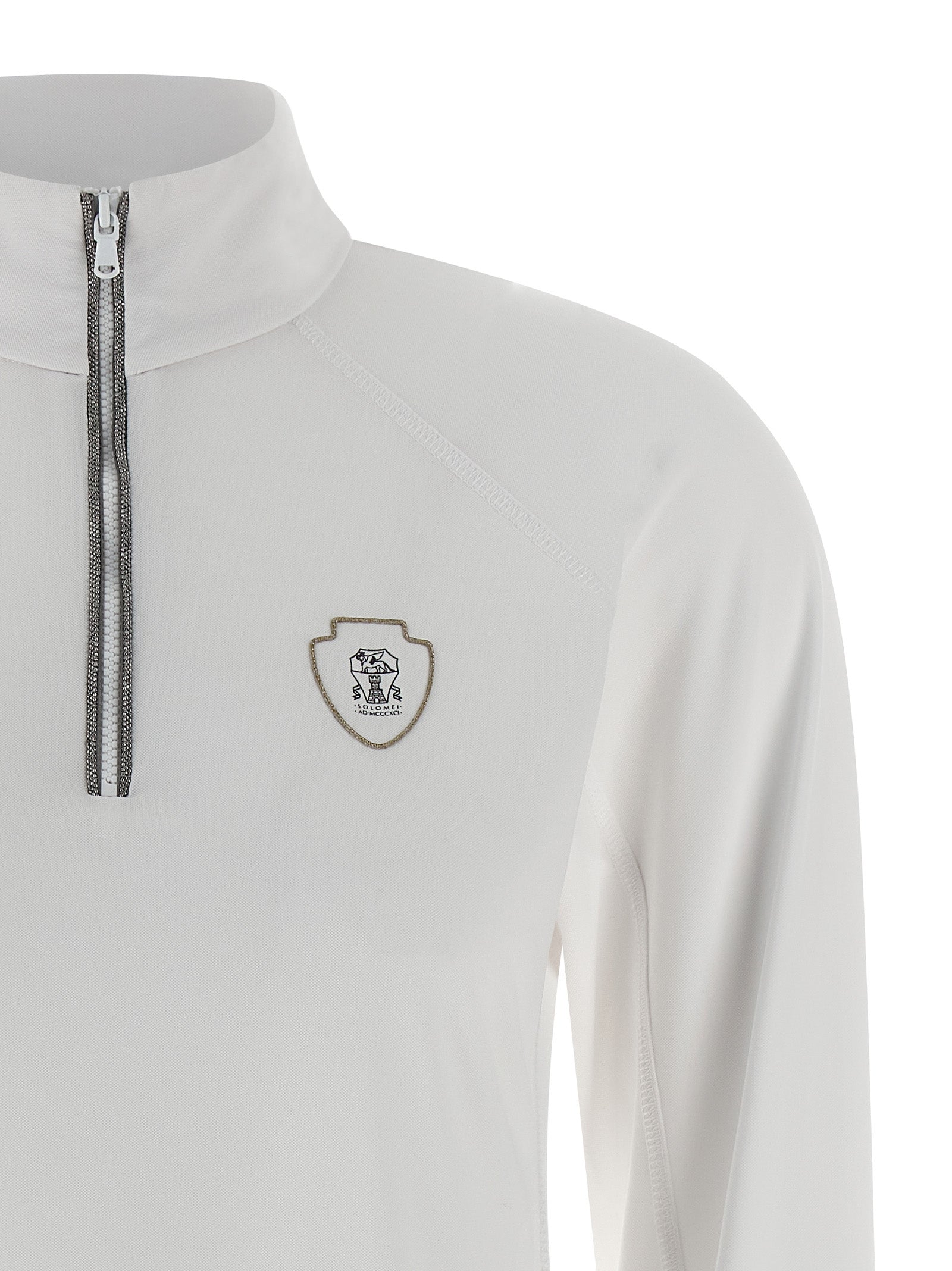 Brunello Cucinelli 'Precious Half Zip' Sweater