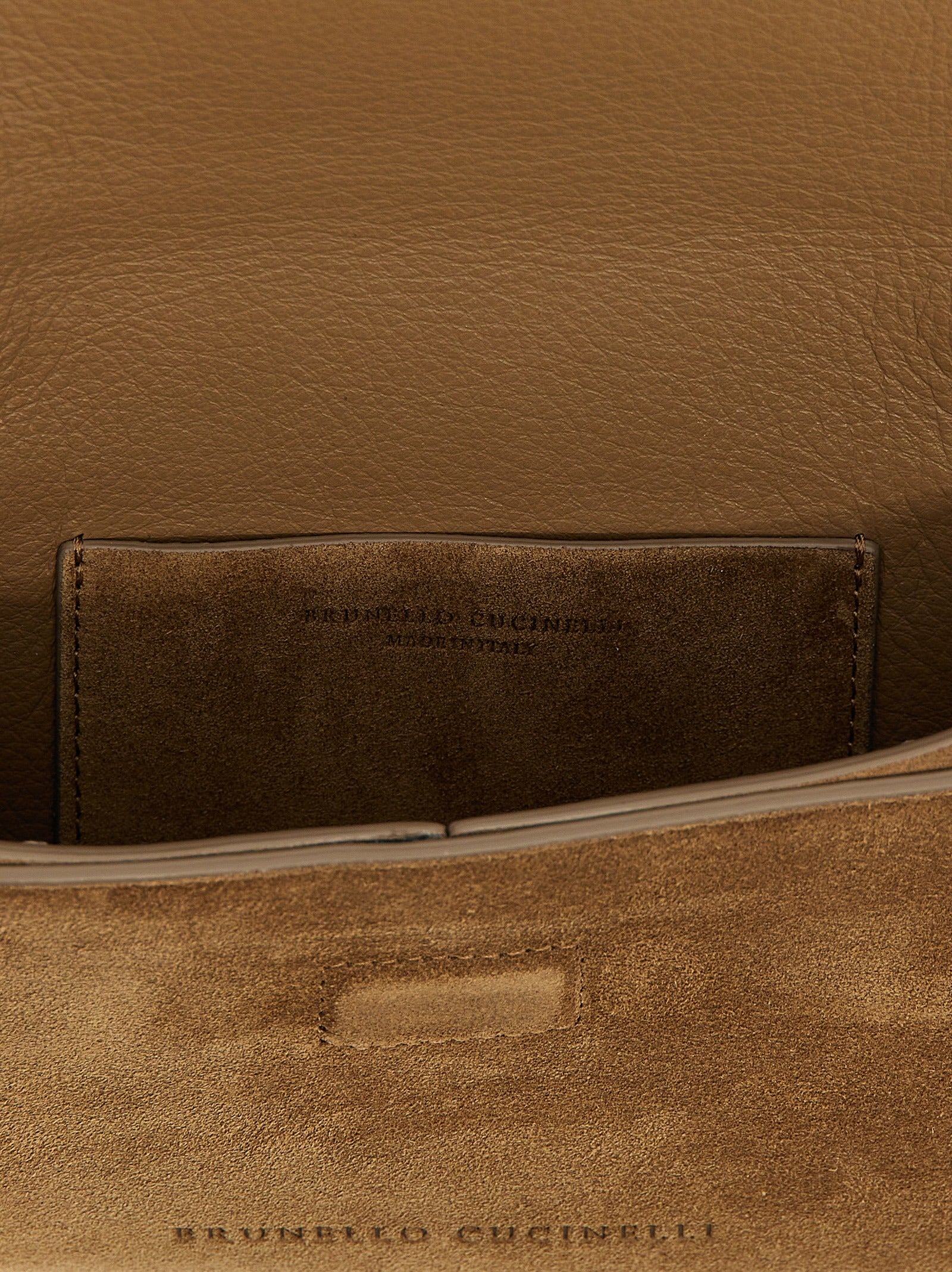 Brunello Cucinelli Monile Suede Clutch Bag