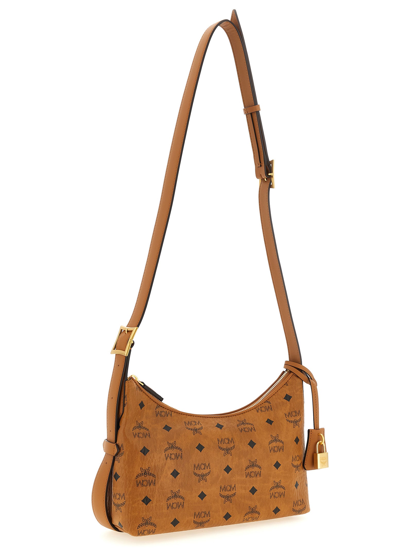 Mcm 'Aren Hobo' Small Shoulder Bag