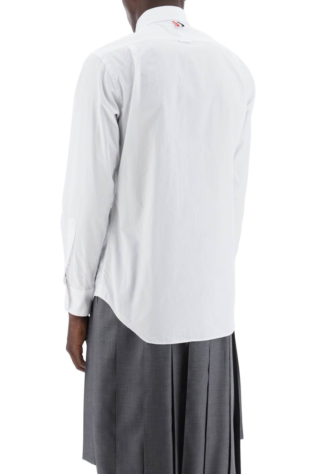 Thom Browne Classic Poplin Shirt White